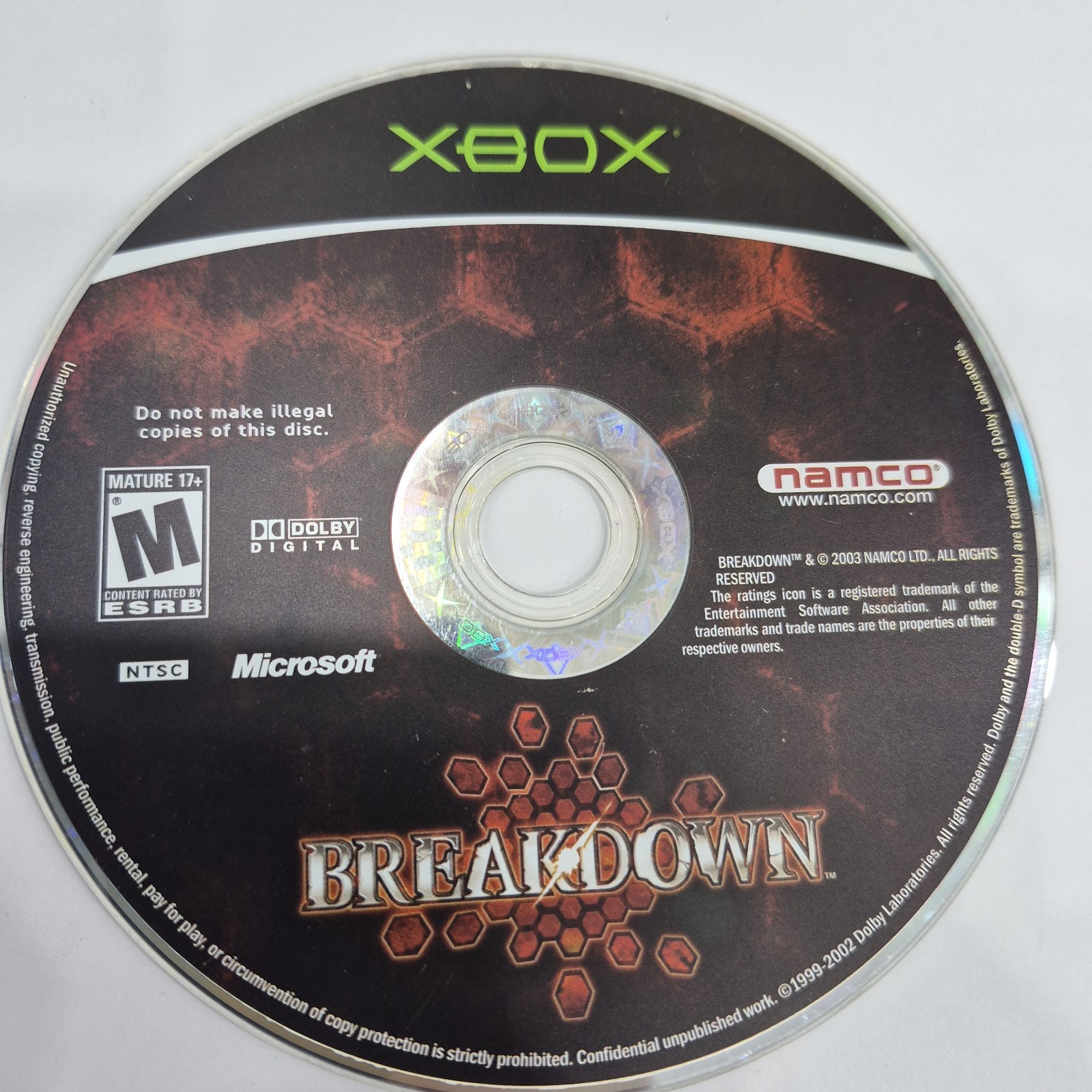 Breakdown (Microsoft Xbox, 2004)