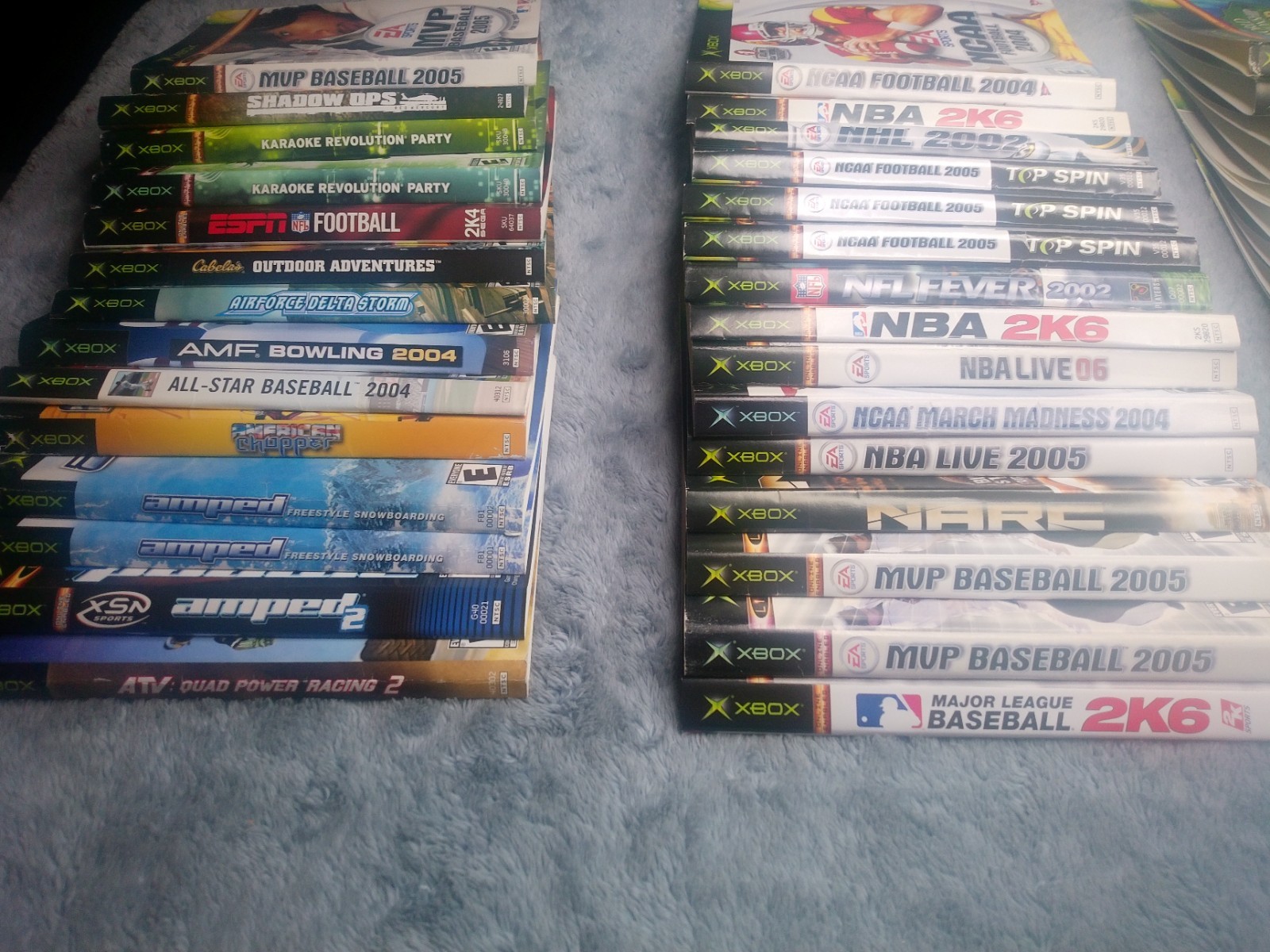 Lot of 43 Xbox Original Cover Art Inserts – Original/Authentic – Free Shipping!