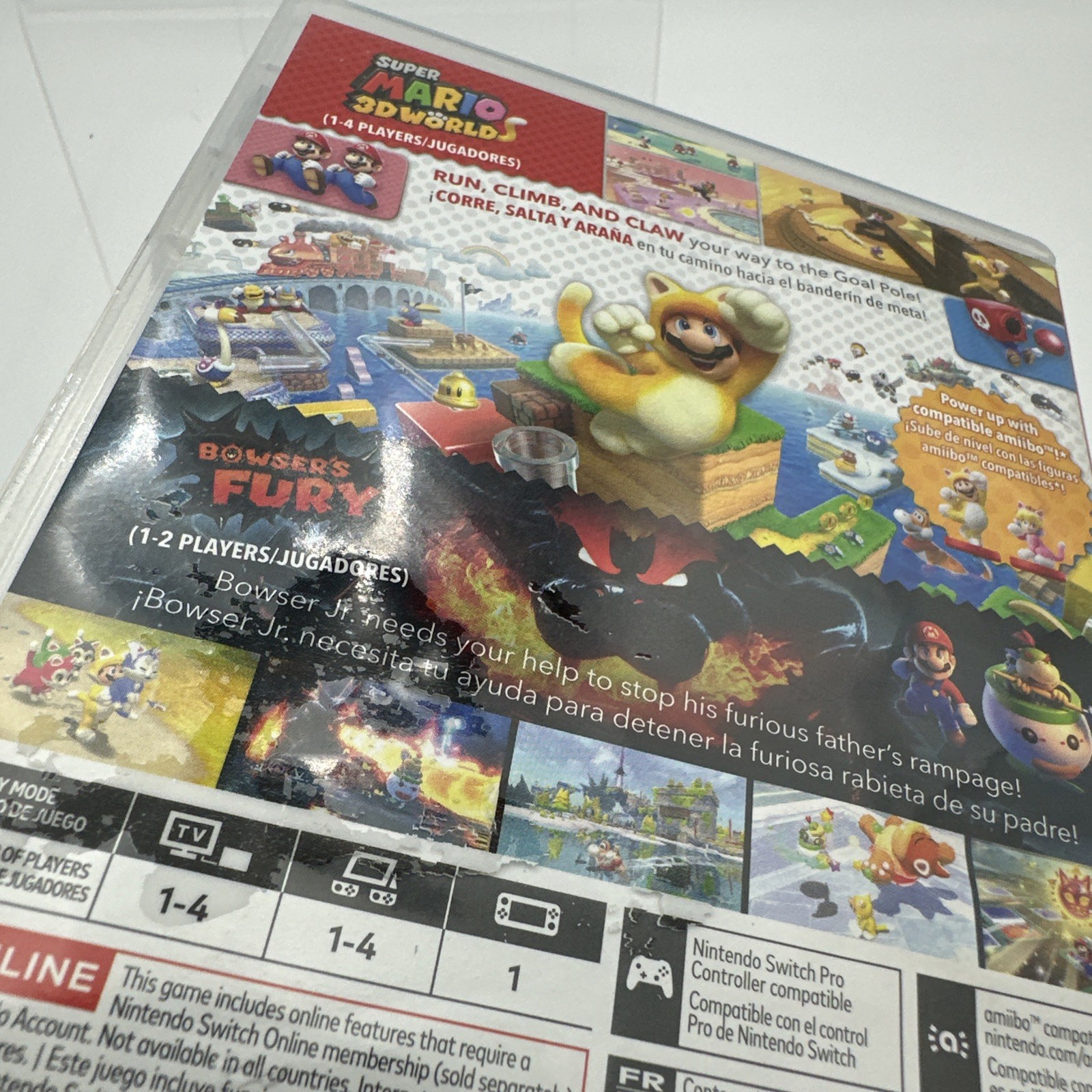 Nintendo Switch Super Mario 3D World Bowser’s Fury Tested & It Works
