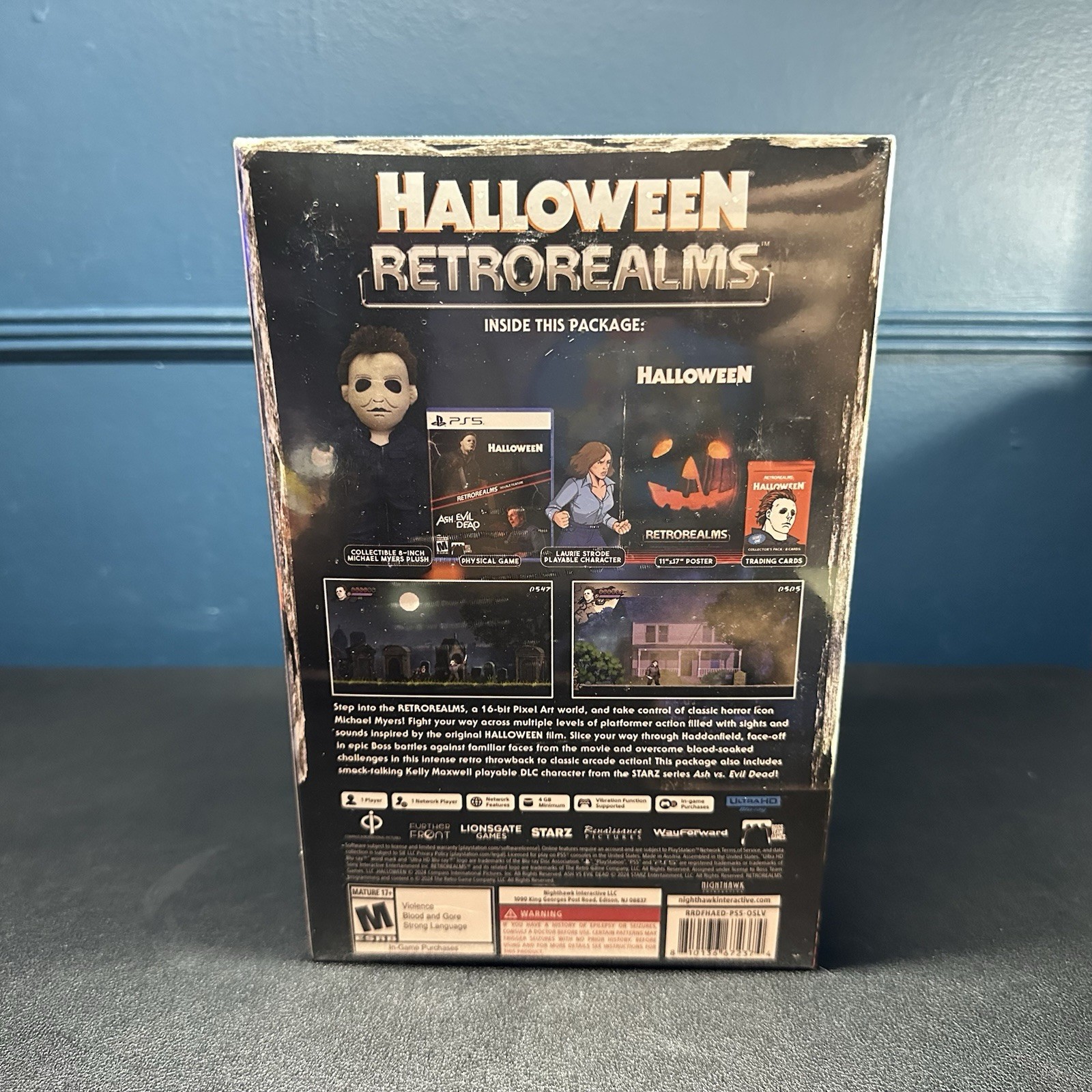 Halloween Ash Vs Evil RetroRealms: Double Feature PS5 Special Edition Sealed New