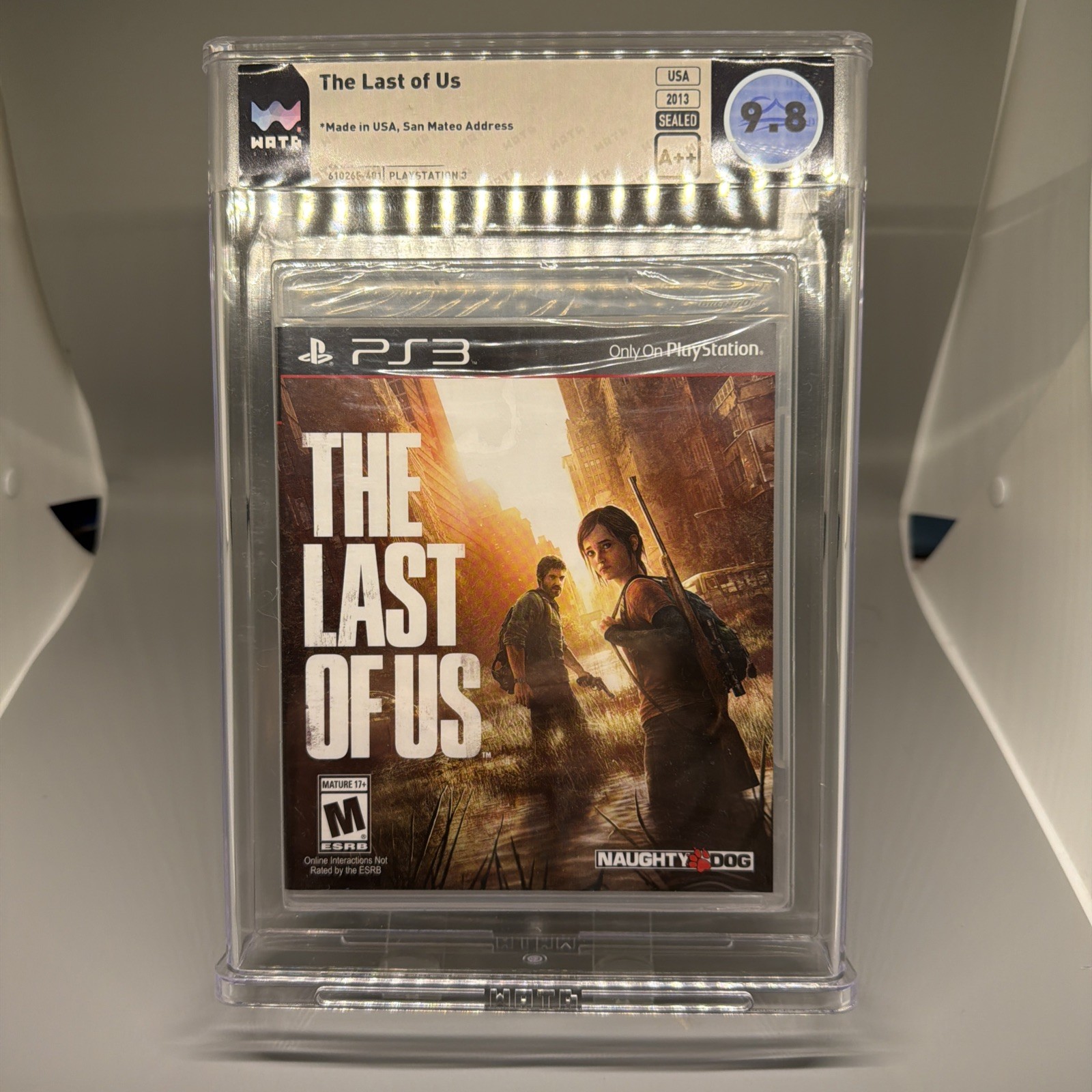 WATA Graded 9.8 A++ The Last of Us (Sony PlayStation 3, 2013)