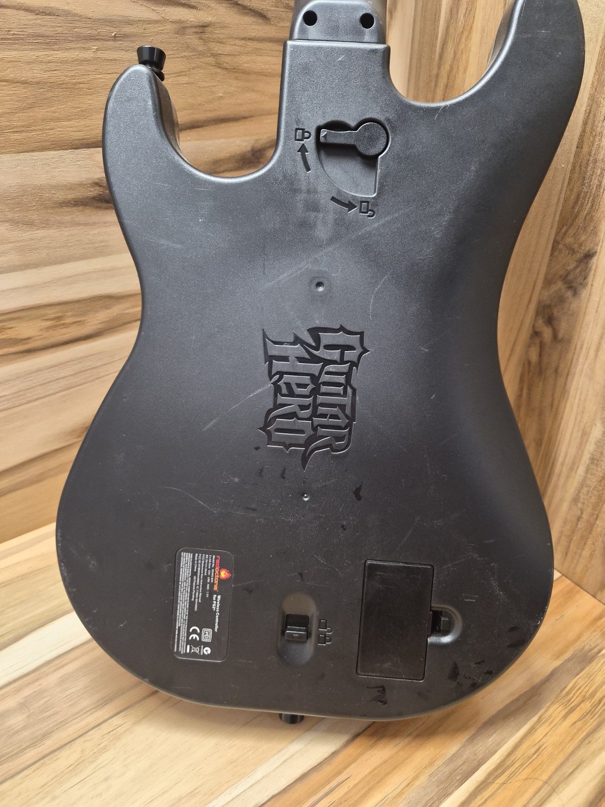 Guitar Hero Wireless Controller PS2 Kramer Striker RedOctane Tested No Dongle