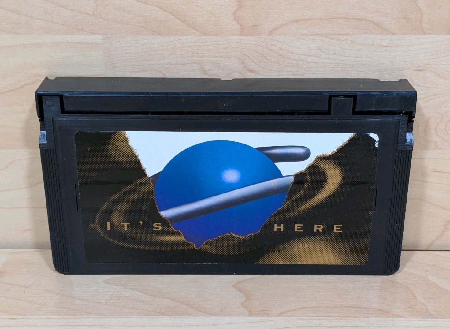 Sega Saturn “It’s Here” Console System Launch VHS Rare Promo VHS Tape 1995