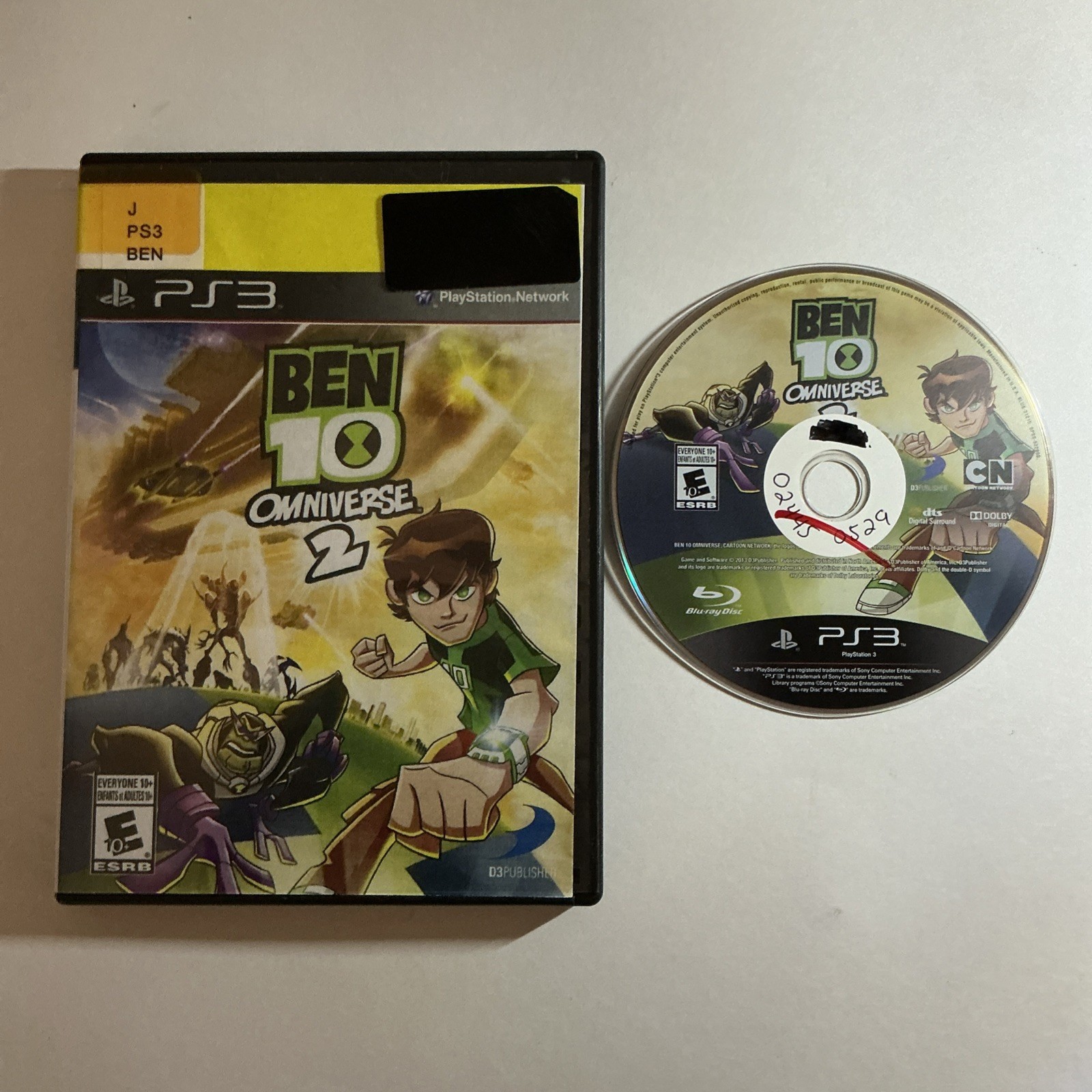 Ben 10: Omniverse 2 (Sony PlayStation 3, 2013) No Manual Tested Working