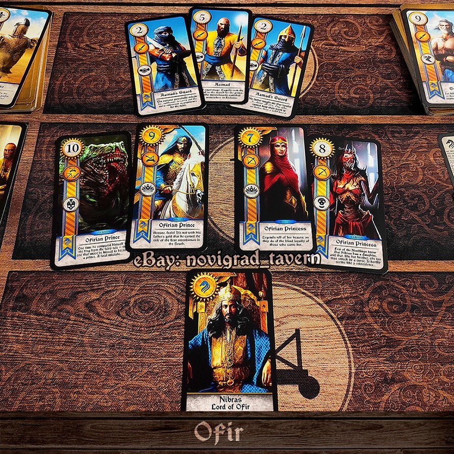 Gwent cards 2.0 – Witcher – 2 custom decks – Ofir and Hearts of Stone