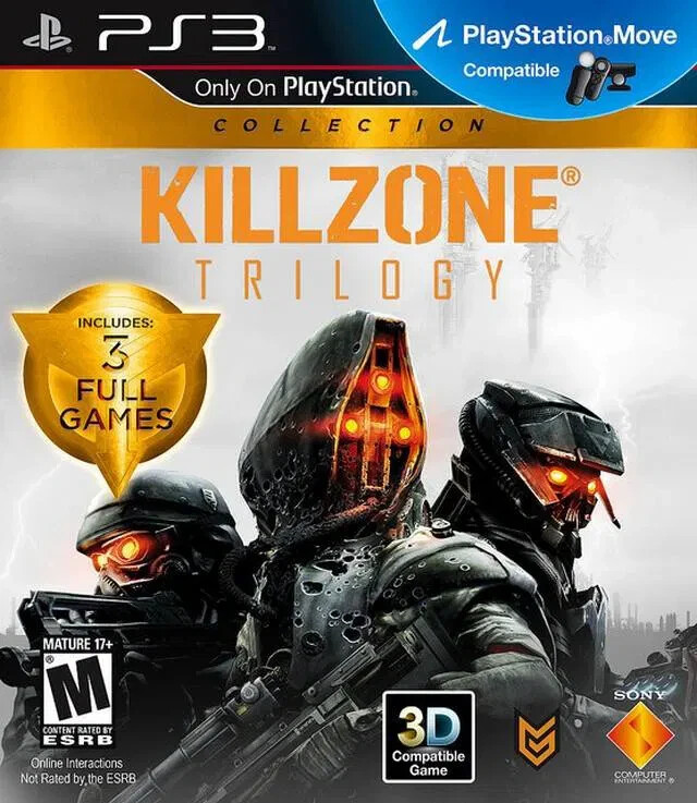 Killzone Trilogy PS3 Brand New Game (2012 First-Person Shooter)