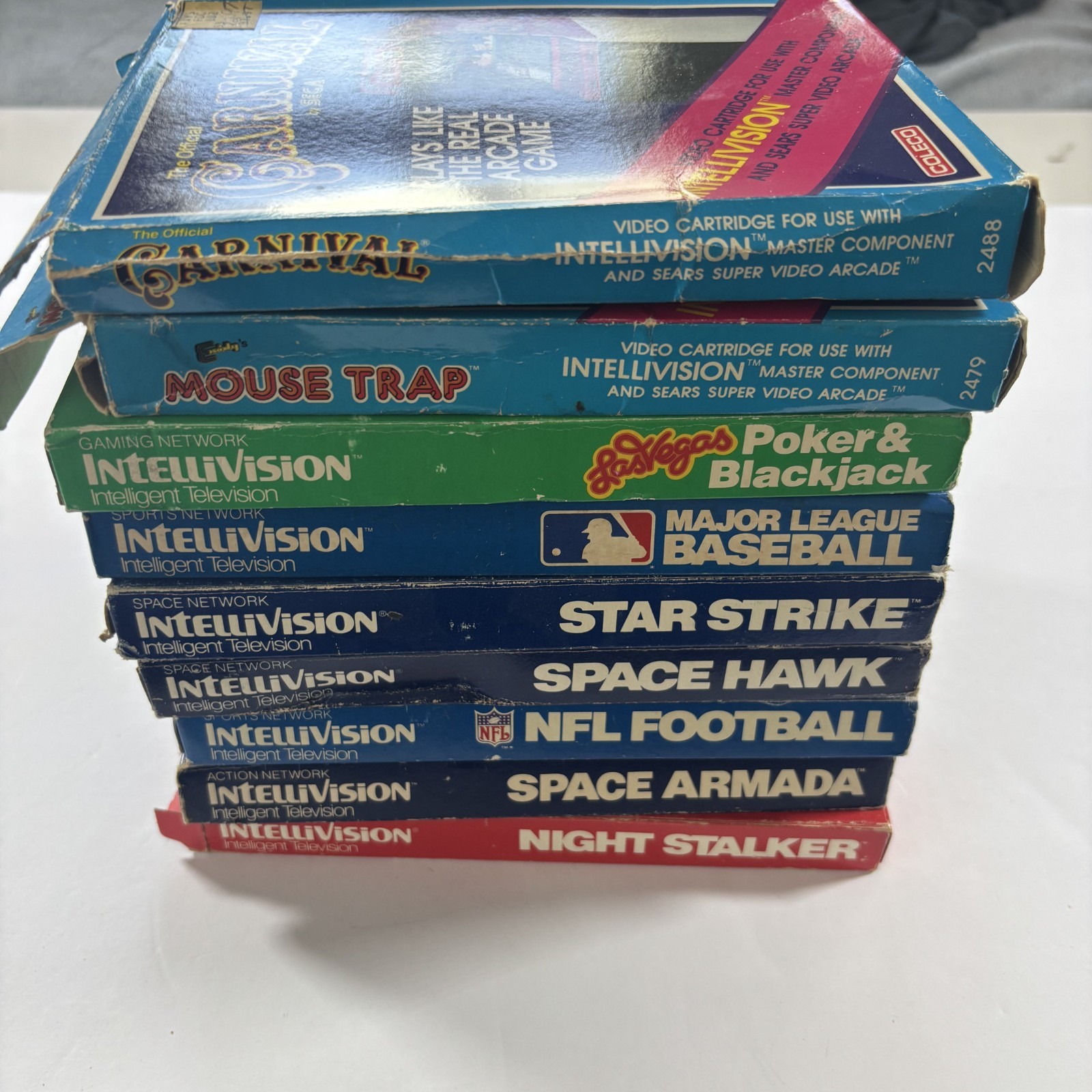 Mattel Intellivision Collectors Bulk Lot | Console | Intellivoice | 20 Games