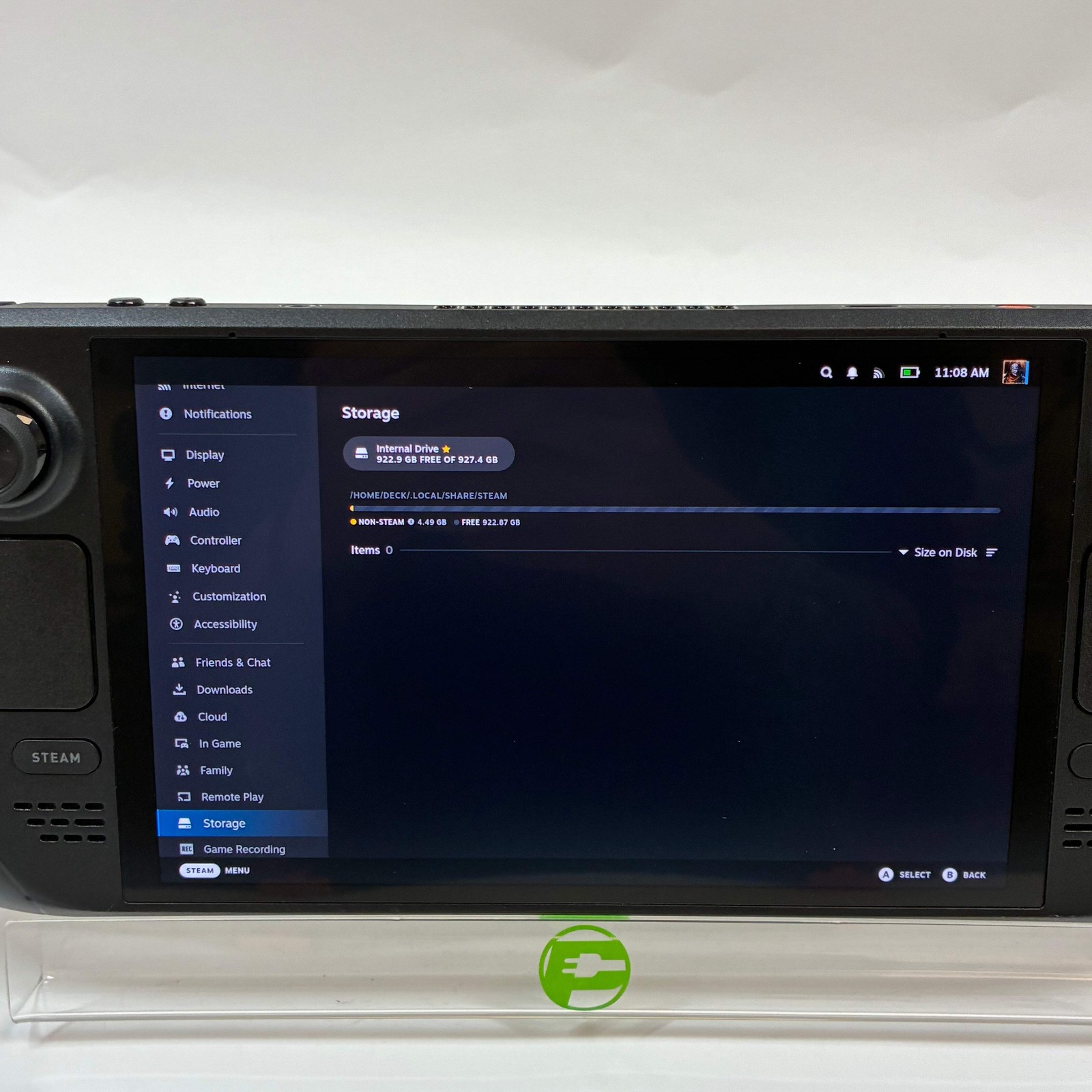 Valve Steam Deck OLED 7.4″ AMD 6nm Ryzen APU 16GB RAM 1TB Black 1030