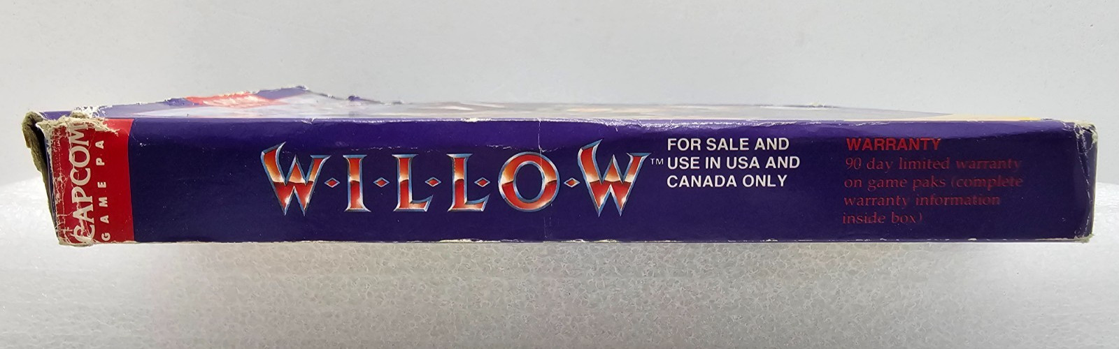 Willow (Nintendo Entertainment System, NES 1989) Box & Game. Cleaned & Tested