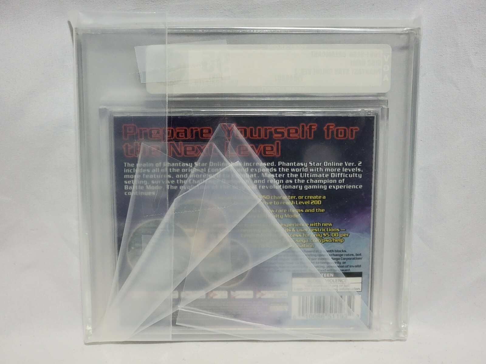 NEW Sega Dreamcast Lot of 5 VGA 95 Mint Uncirculated Games Phantasy Star v2 More