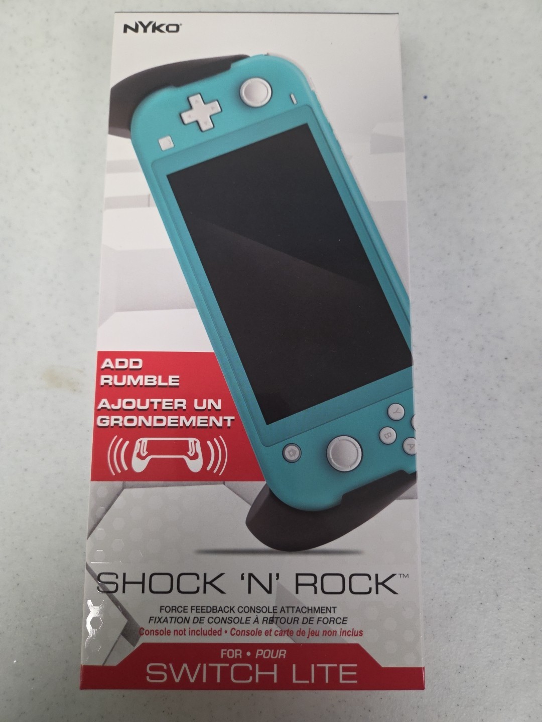Nyko Shock ‘N’ Rock Console Attachment with Speakers for Switch Lite