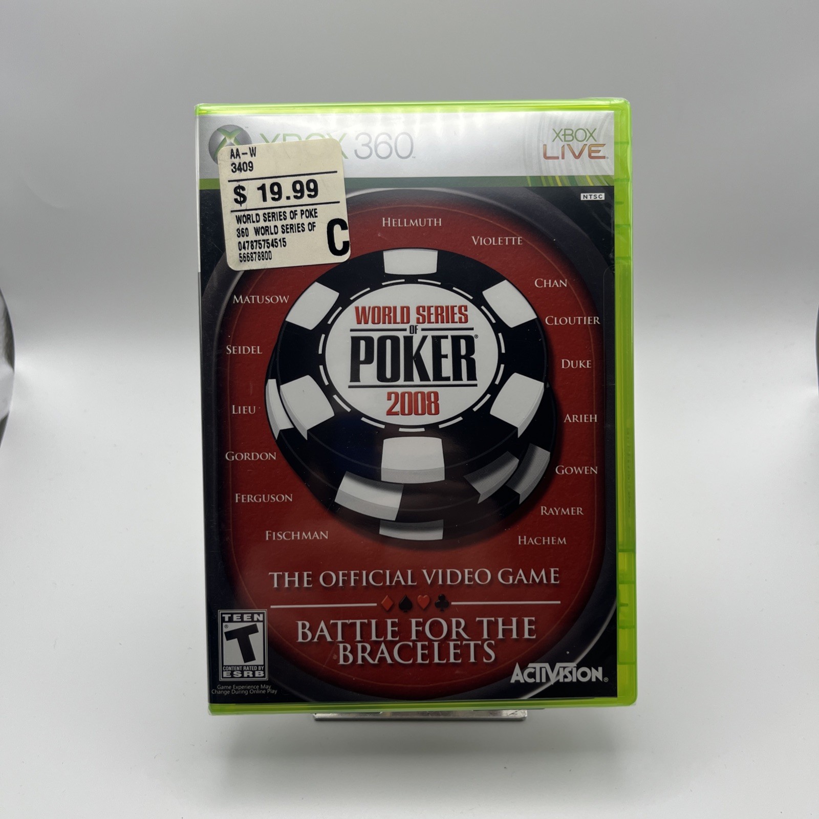 World Series of Poker 2008 for Xbox 360 (New, Sealed)