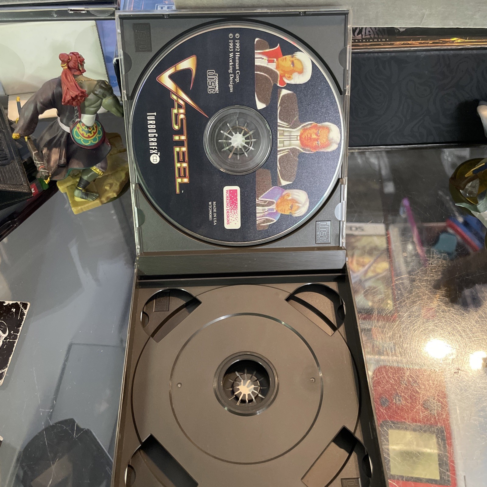 Vasteel for TurboGraFX 16 CD / TurboDUO Authentic!