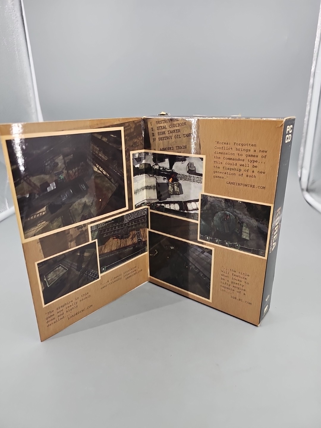 Korea Forgotten CONFLICT PC Computer Cd-Rom Original