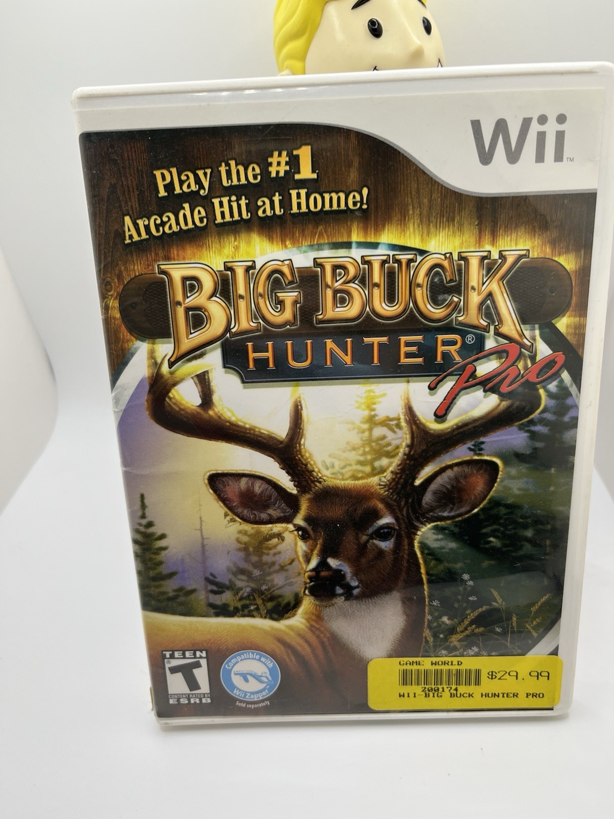 Big Buck Hunter Pro (Nintendo Wii, 2010) CIB With Manual Tested