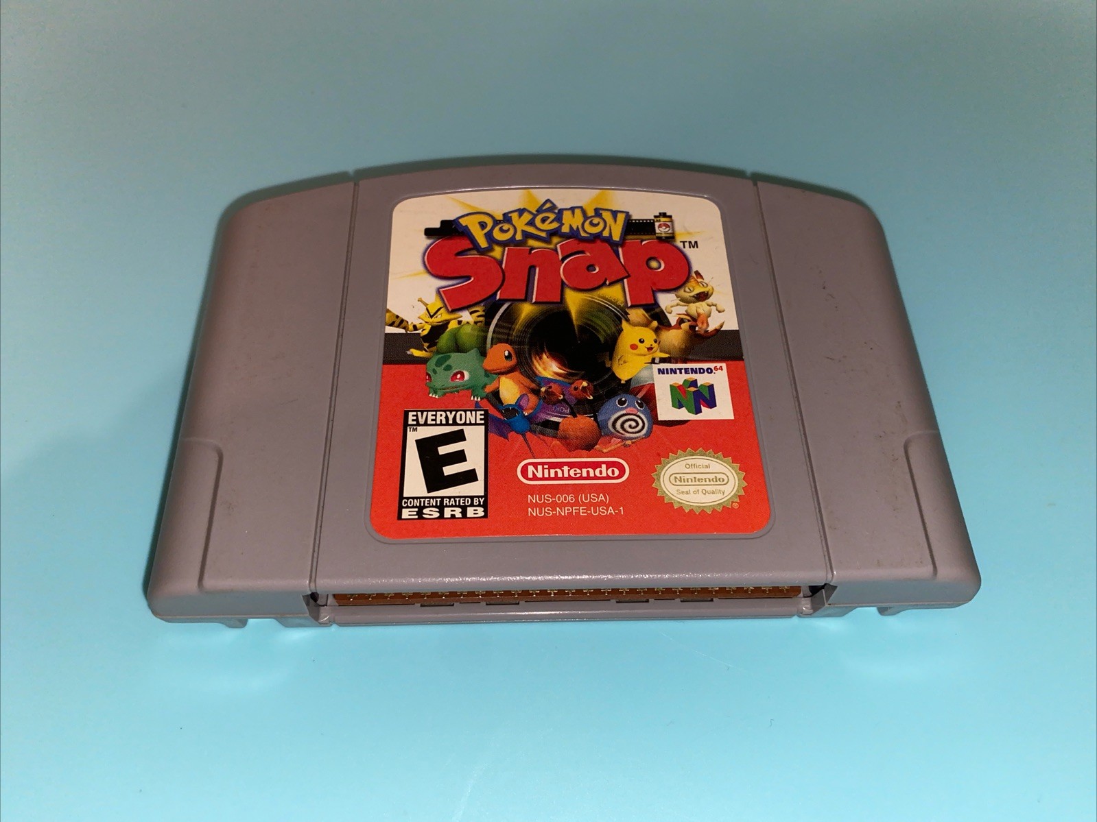 Vintage Pokémon Snap Nintendo 64 Game Pak 1995 Untested & Unsure If Works Japan