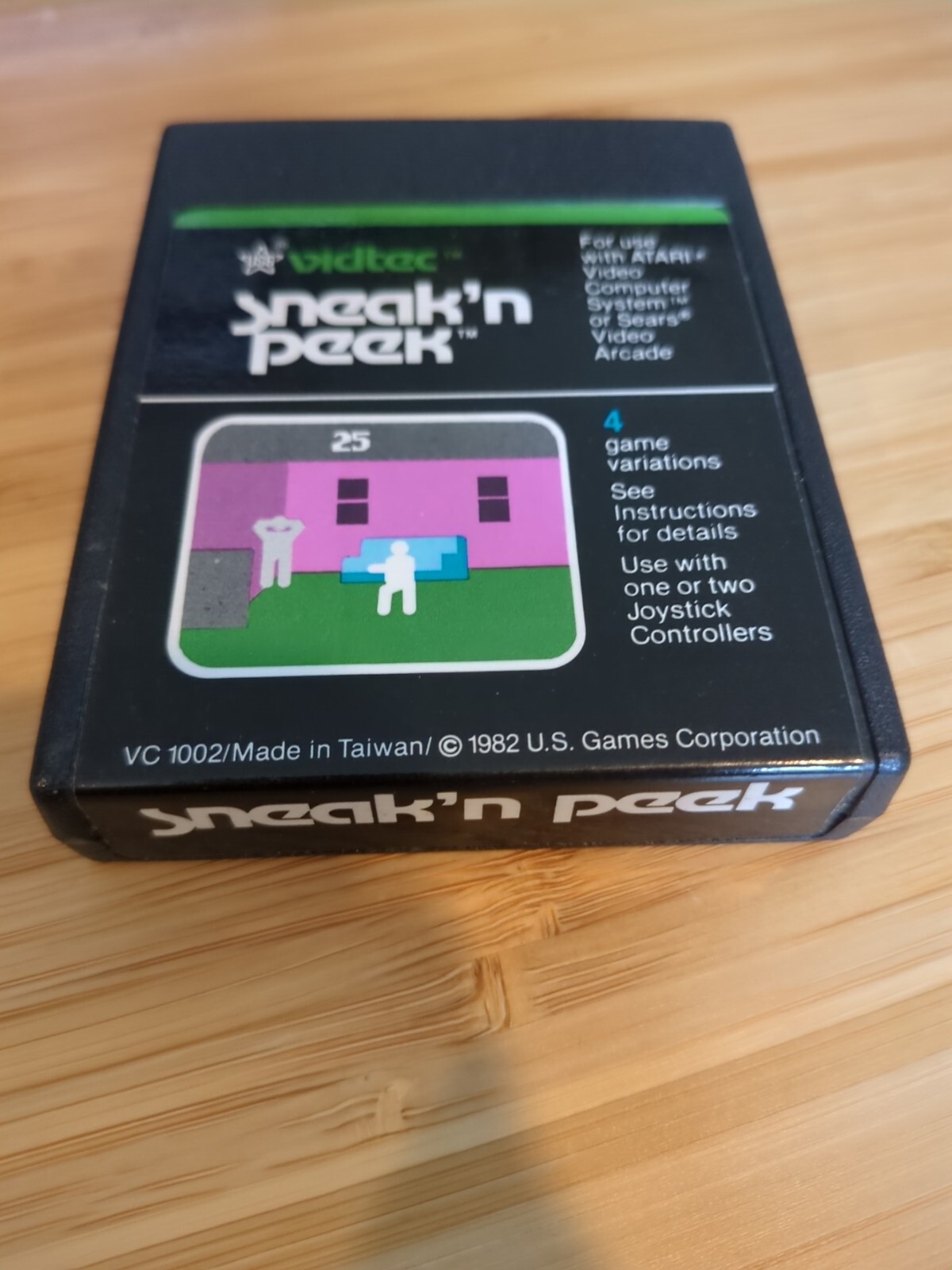 Sneak’n Peek (Atari 2600, 1982) By Vidtec sneak | 2600+ 7800+ Retron 77
