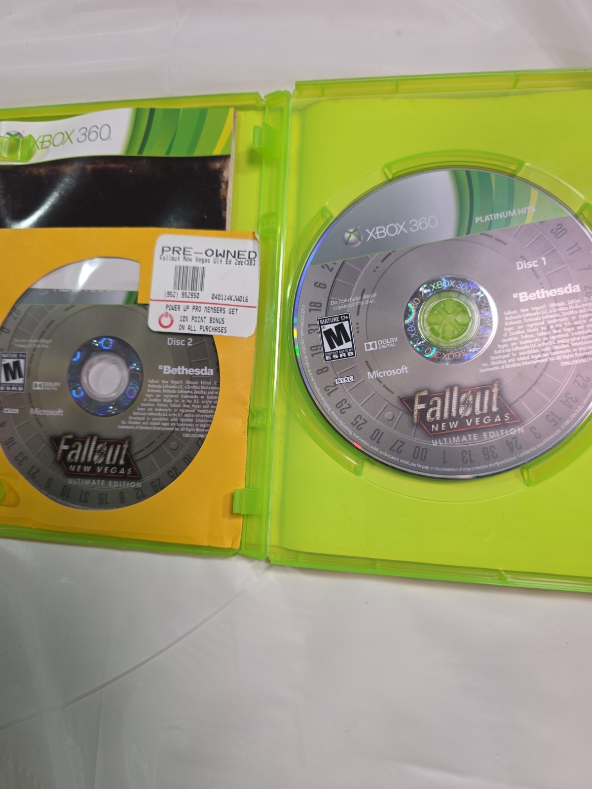 Fallout: New Vegas – 2012 Ultimate Edition Xbox 360 – complete excellent cond