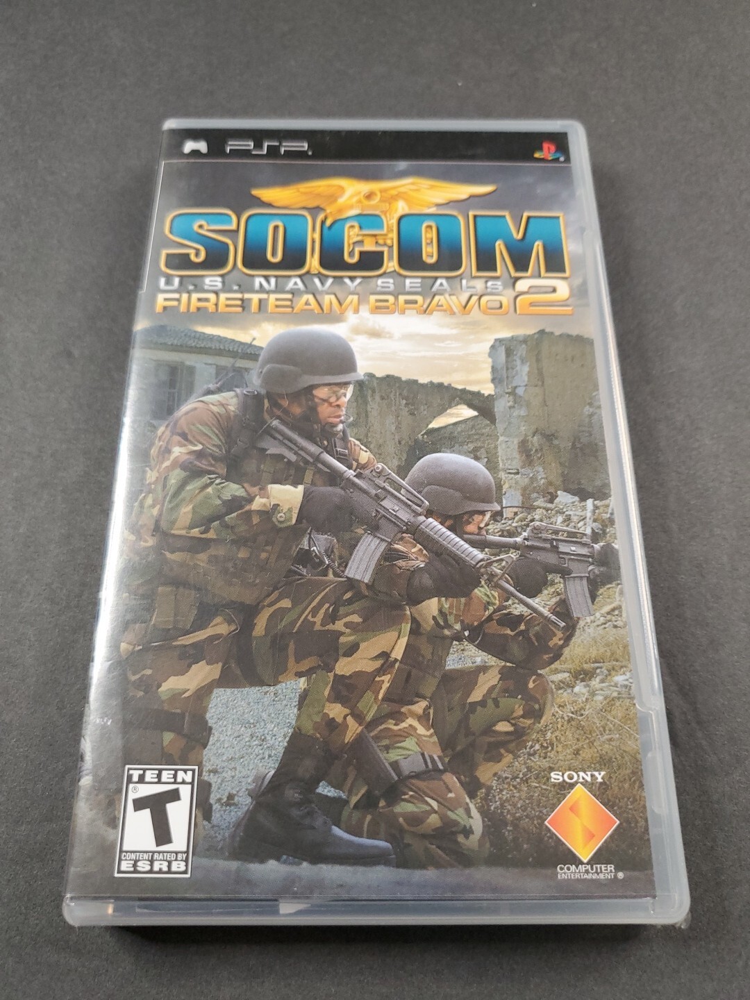 SOCOM US Navy Seals Fireteam Bravo 2 Clear UMD Sony PSP – Complete CIB