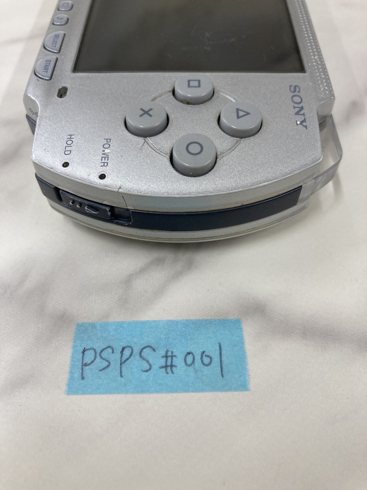Used Silver PSP-1000 Console only | Tested | US Shipping | PSPS#001