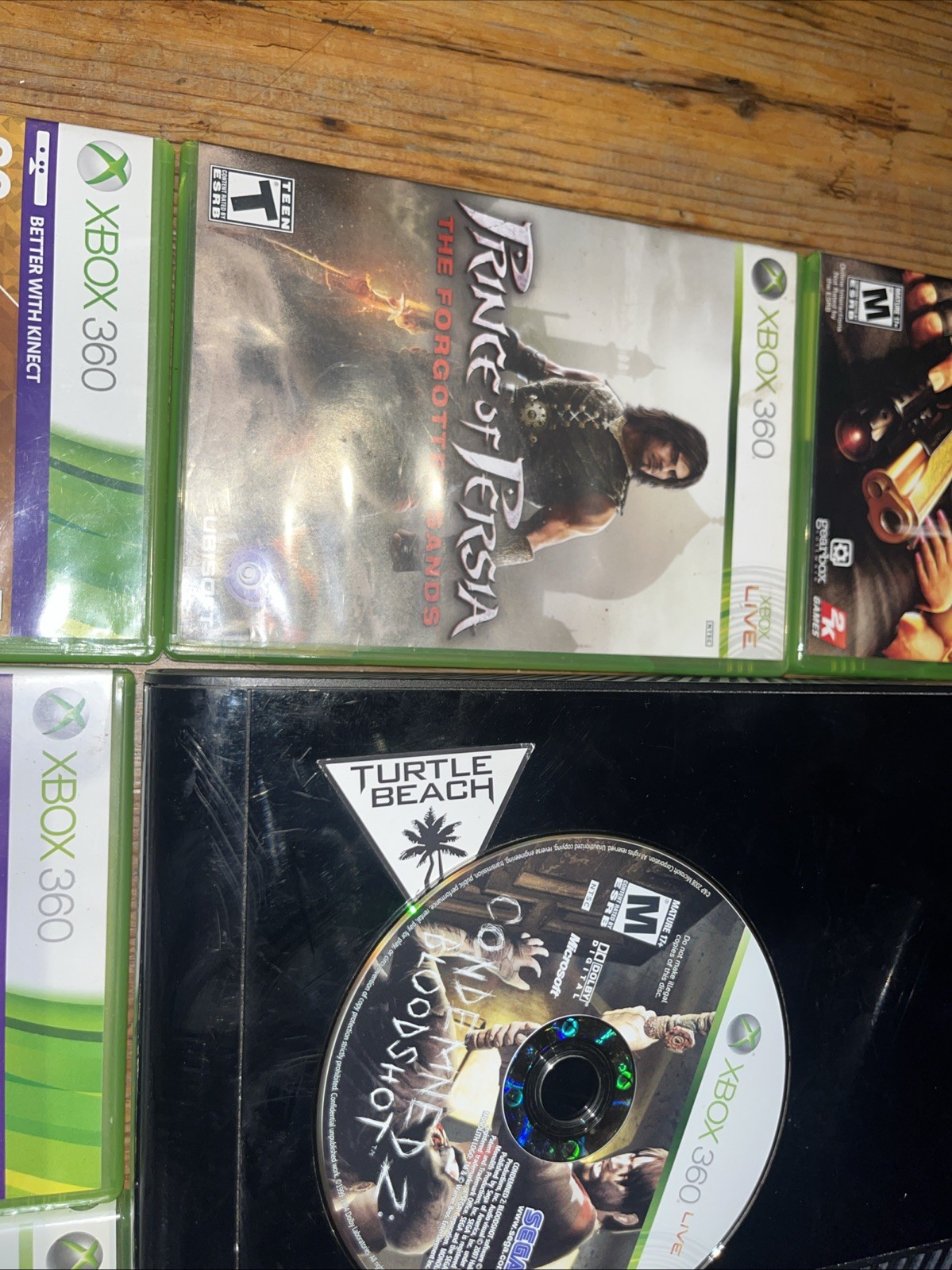 Microsoft Xbox 360 E 4GB Console Bundle w/ 11 Games & Kinect Controller!