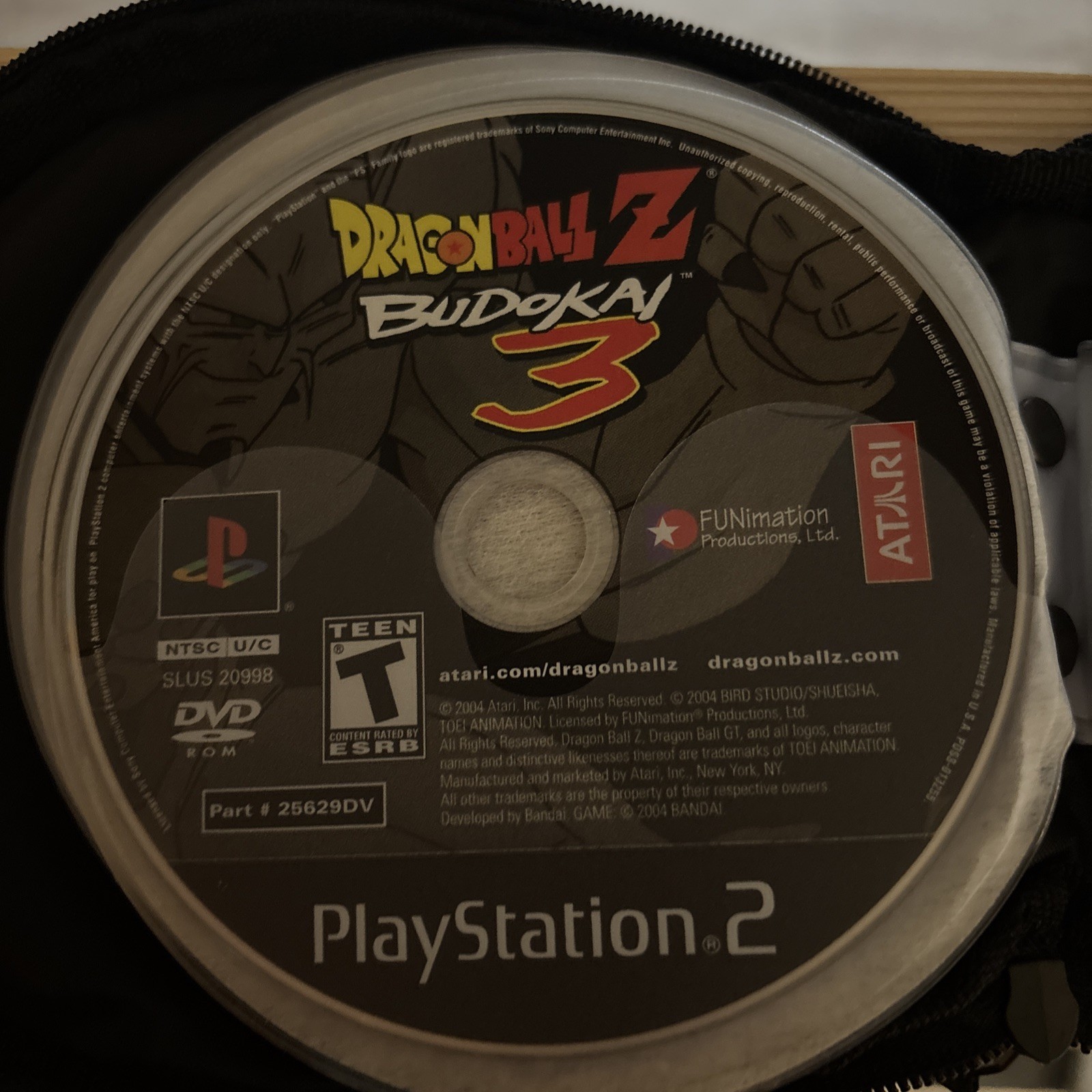 Sony PlayStation 2 Dragon Ball Z: Budokai 3 Disc Only