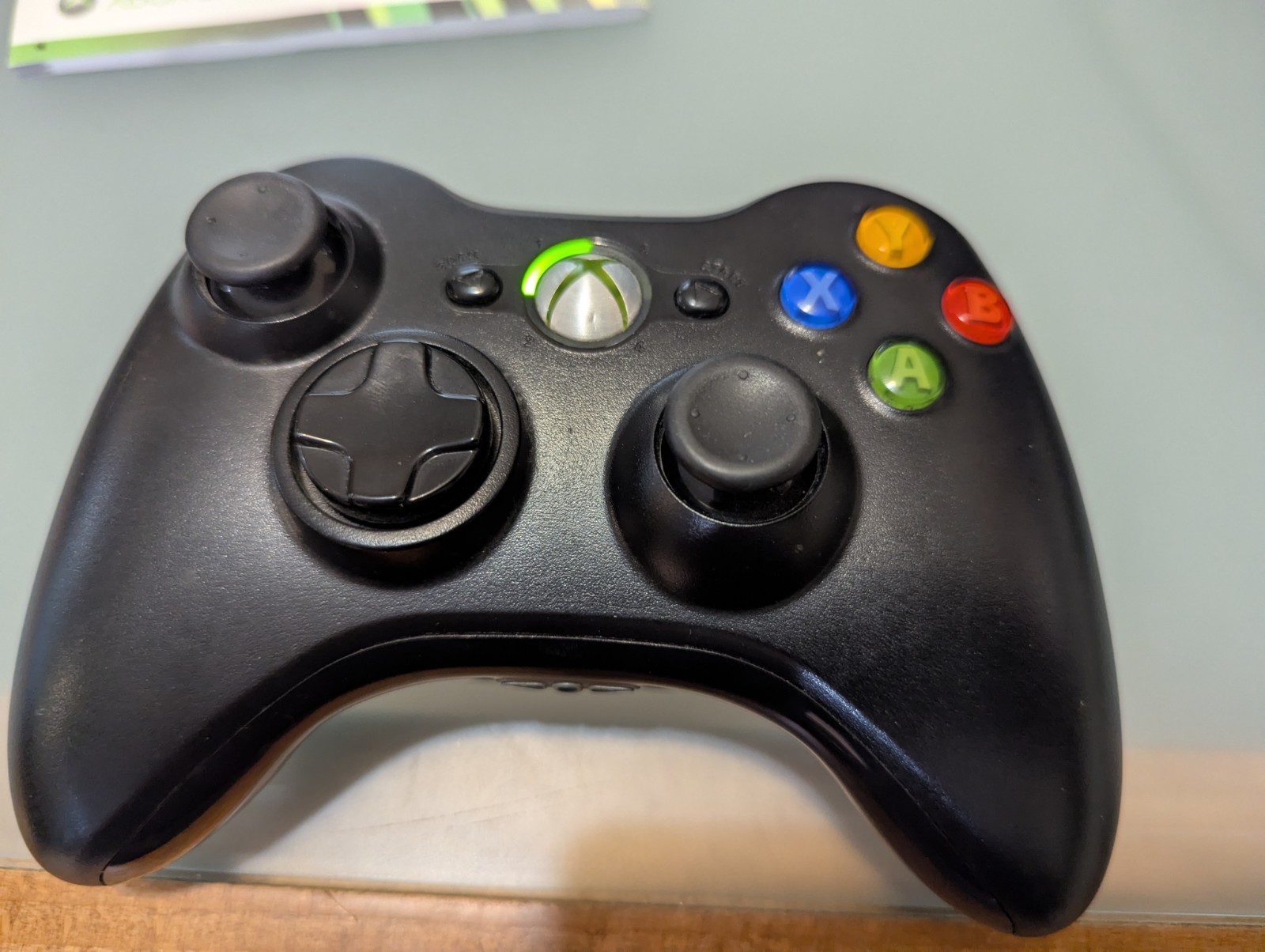 Black Original Fat Xbox 360 Console 20GB HDD Controller Bundle -Tested Working