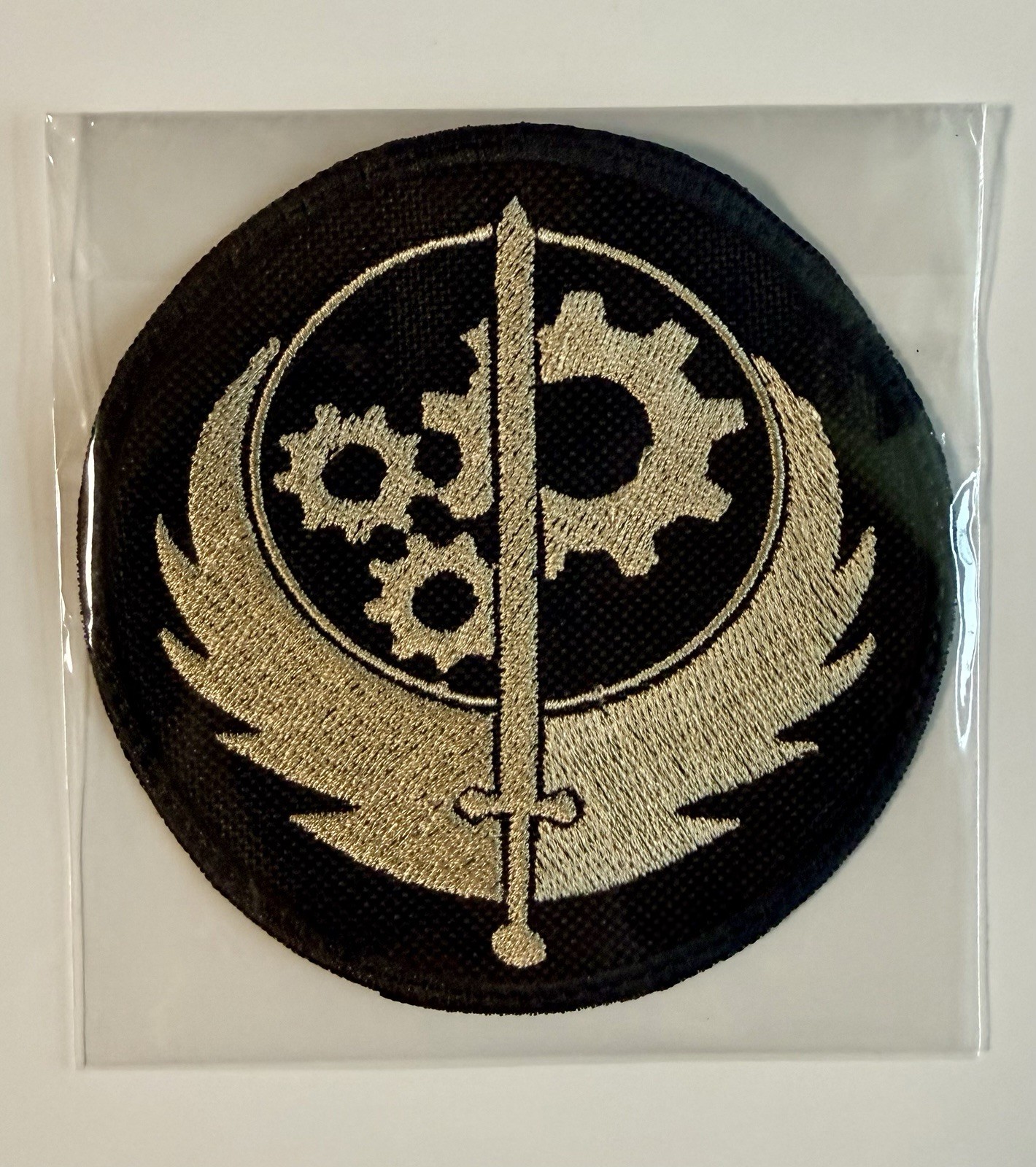 FALLOUT 4-BROTHERHOOD OF STEEL Military Rare Challenge Coin-Novelty Coin & Patch