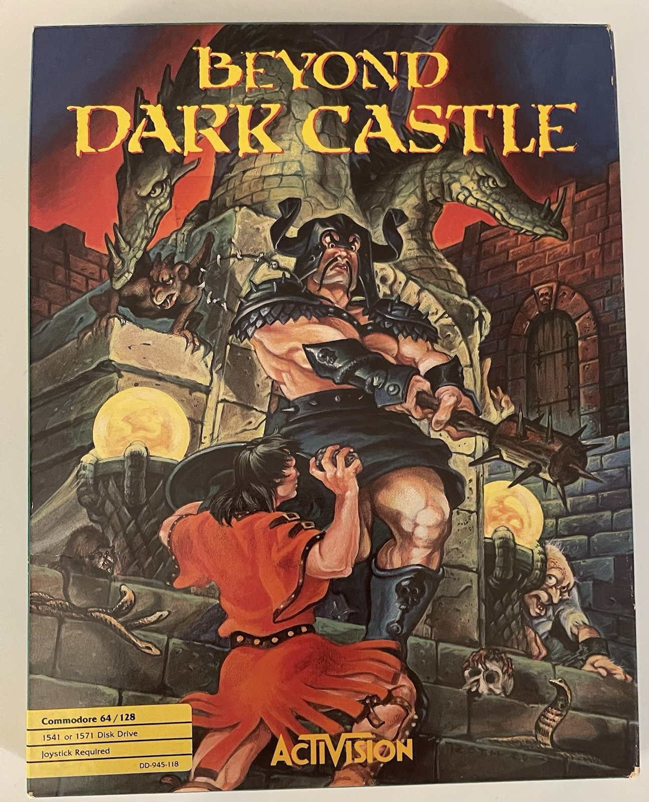 BEYOND DARK CASTLE – Commodore 64 C64/128 ACTIVISION