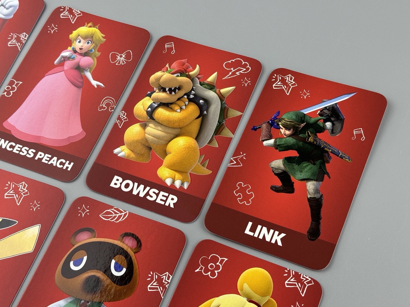 Authentic Nintendo Switch Character Card Set Limited Promotional Promo 2023