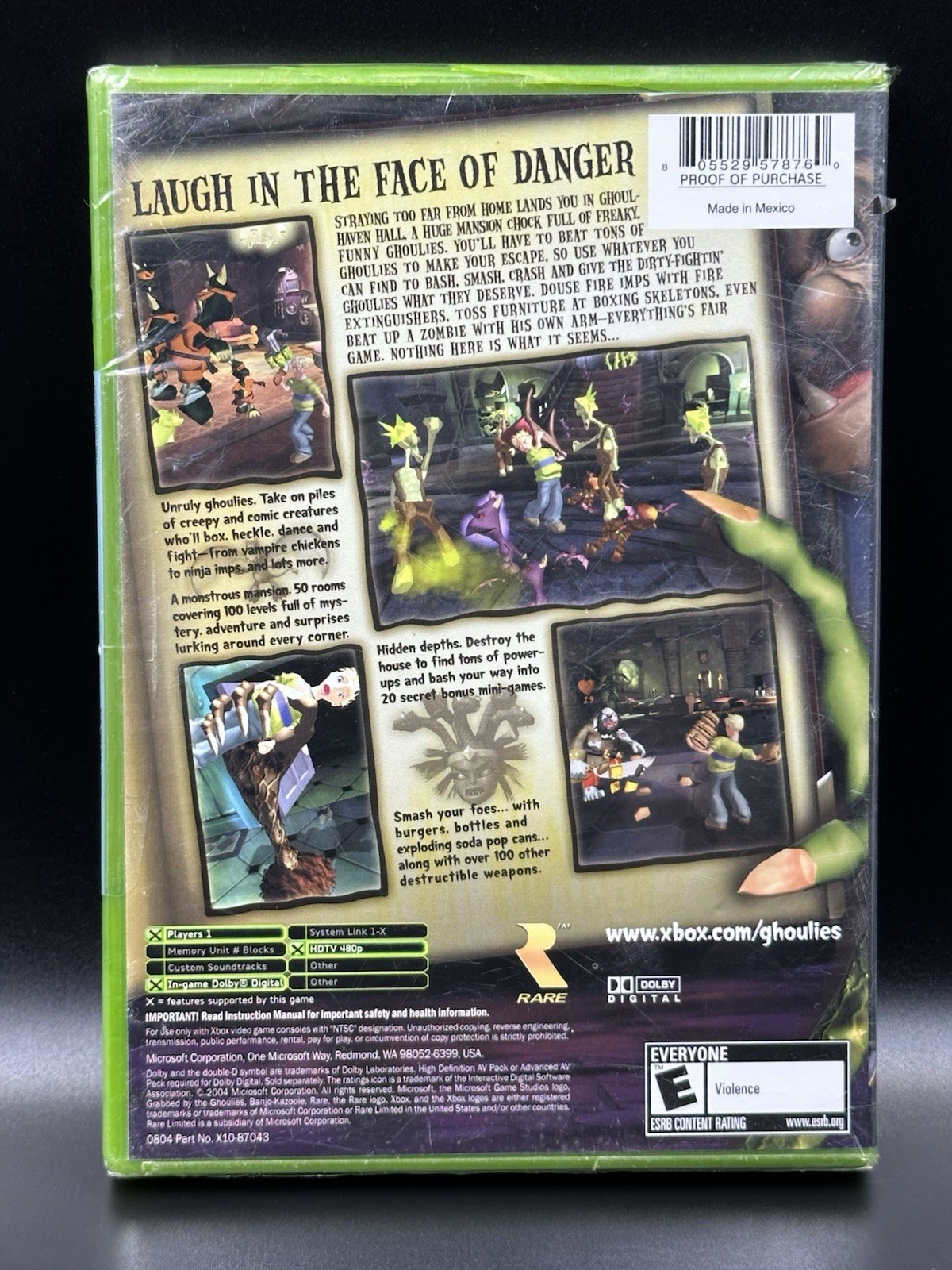 Grabbed by the Ghoulies • Sealed • Xbox