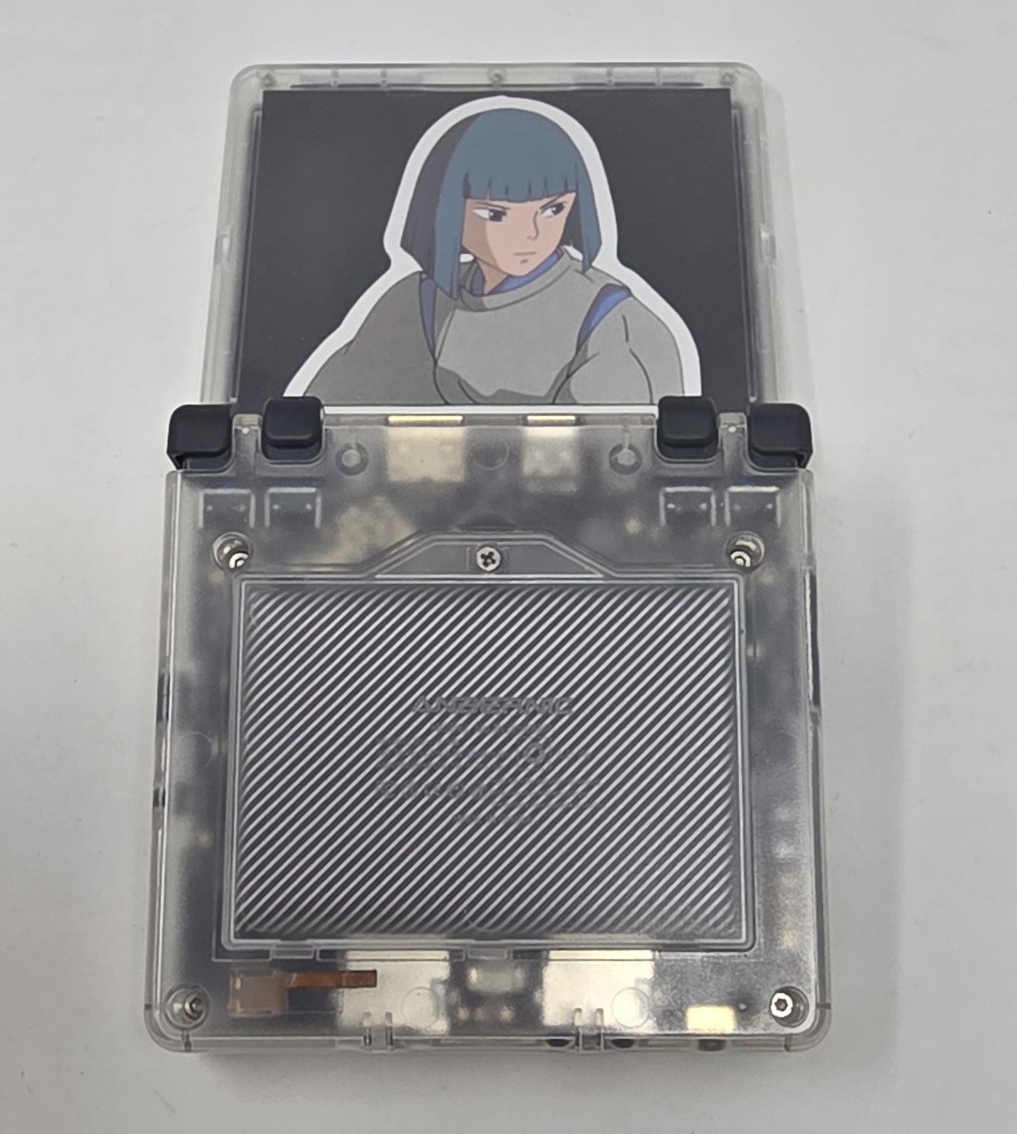 Anbernic RG 35XXSP – Clear White Linux Retro Handheld Game Console RG35XXSP 1GB