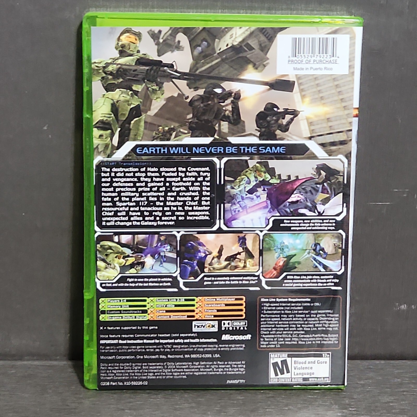 Halo 2 XBOX Refurbished Platinum Hits