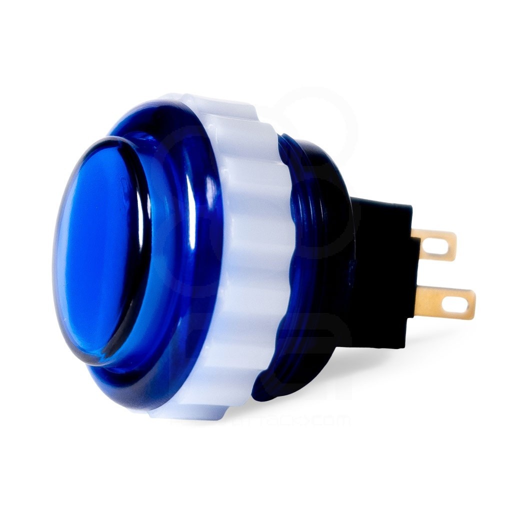 Seimitsu PS-14-DN-K 24mm Translucent Screw-In Arcade Button – Japanese Style