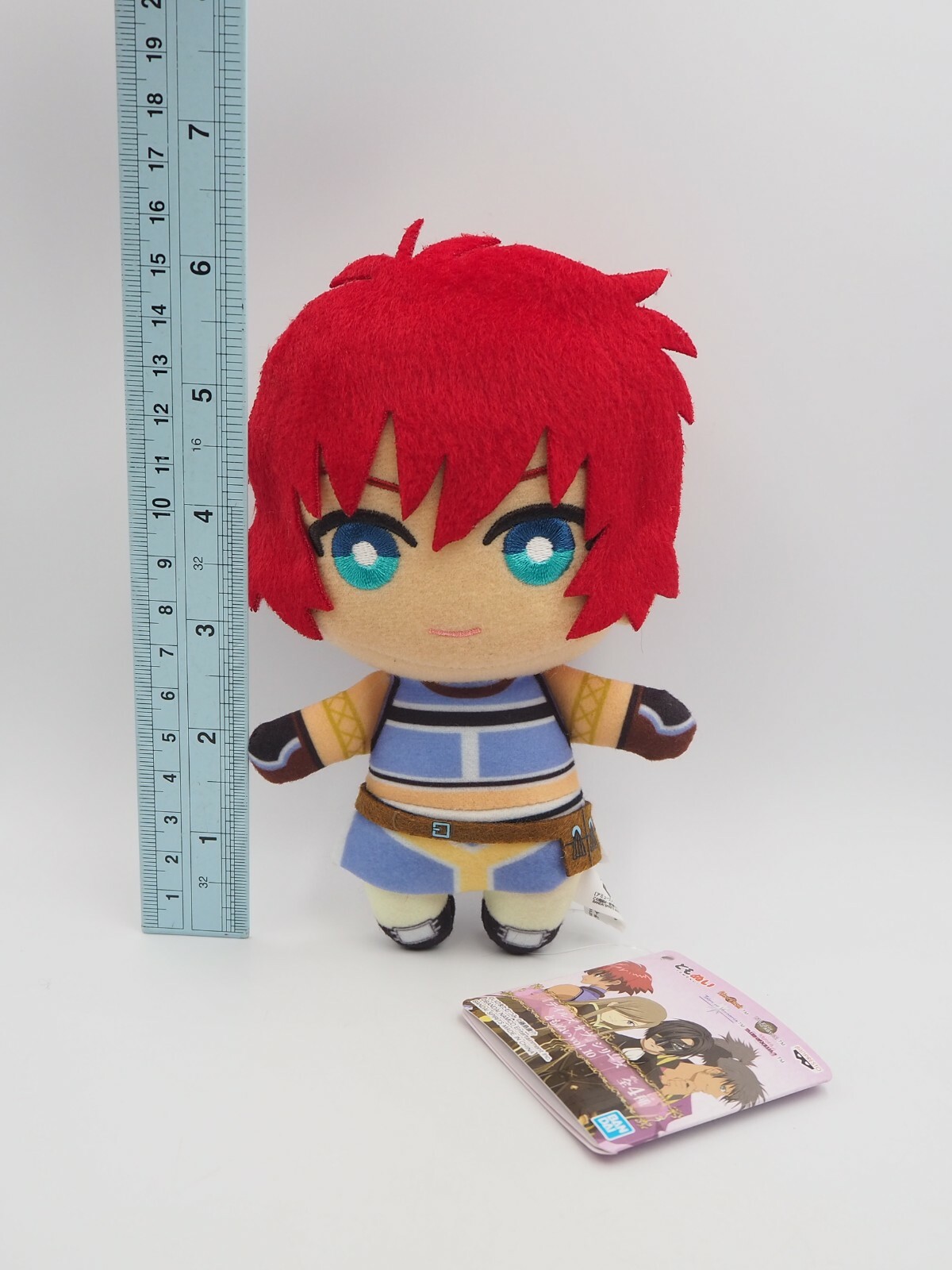 Tales of Eternia B1509 Rid Hershel Banpresto Bandai 6″ TAG Plush Toy Doll Japan
