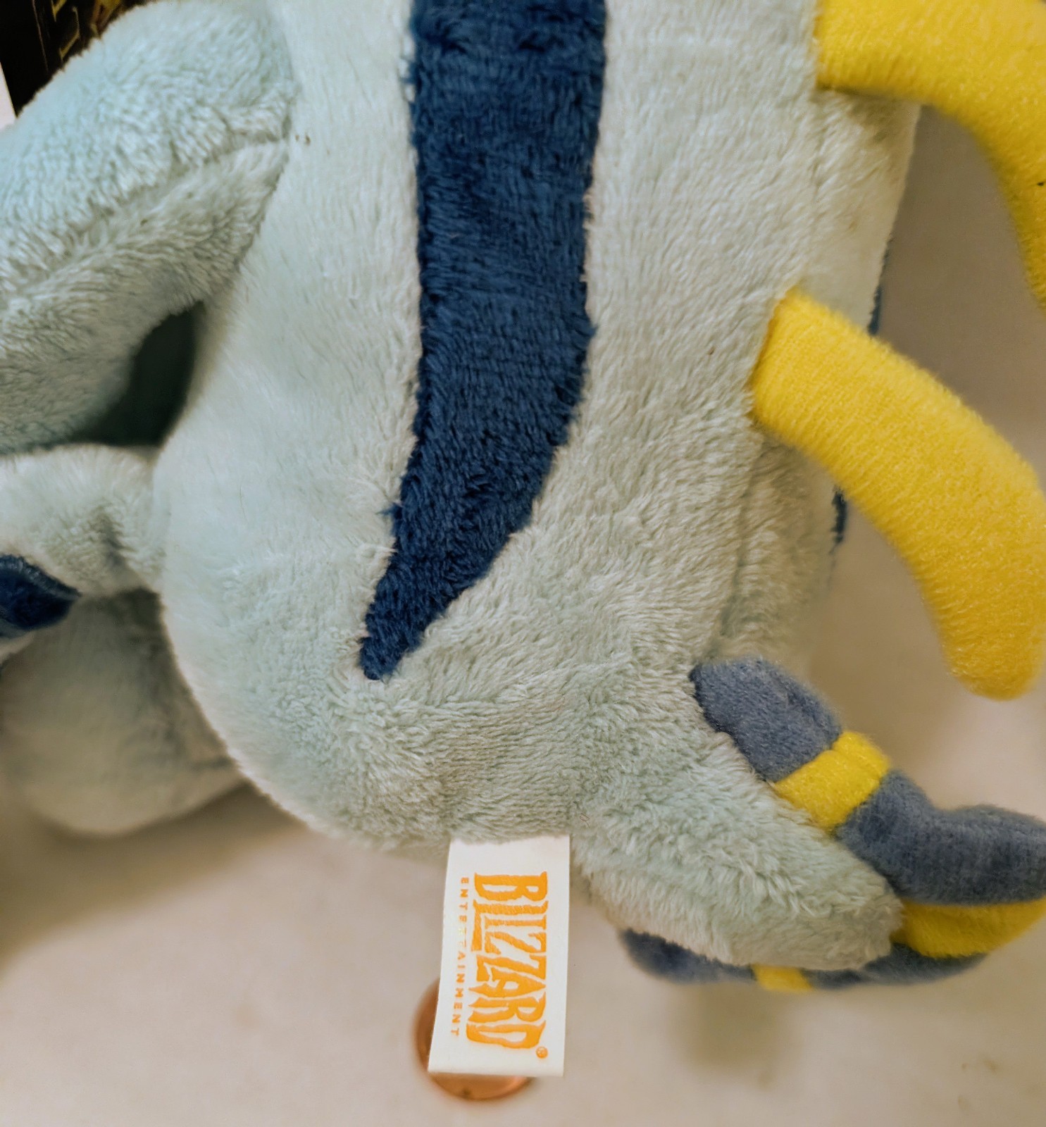 Blizzard WoW.World of Warcraft.Blue MURKY.Murloc Plush Toy w/ tag.NWT.2014