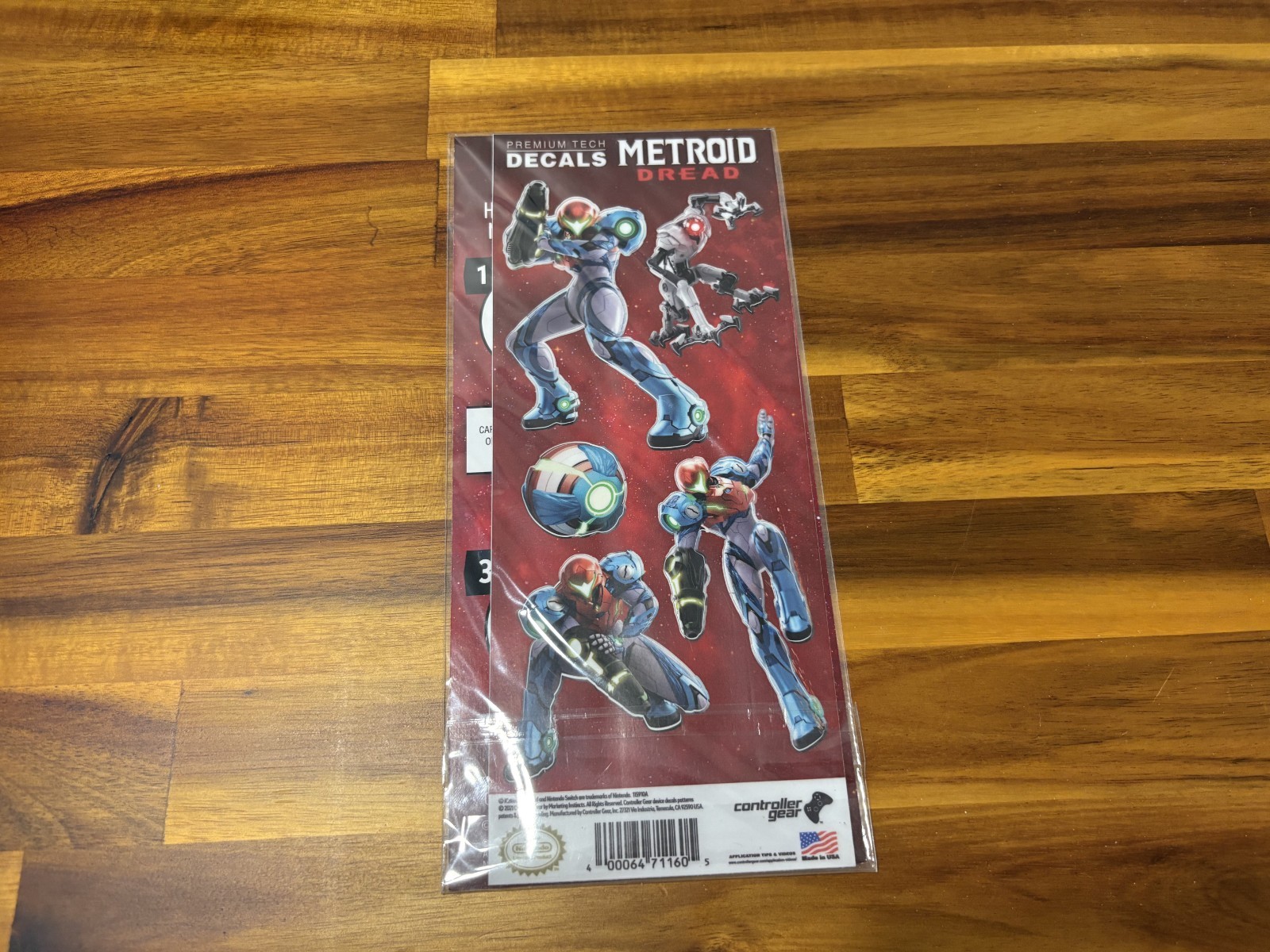 Metroid Dread Premium Tech Decals