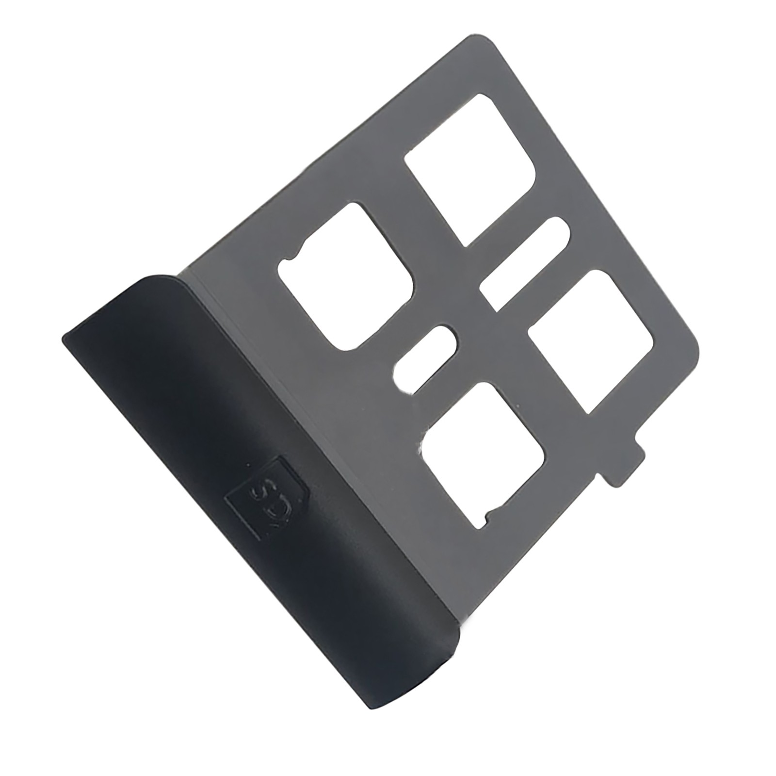 Black SD Game Card Slot Cover Holder Frame For Nintendo 3DS LL/XL Console Part q