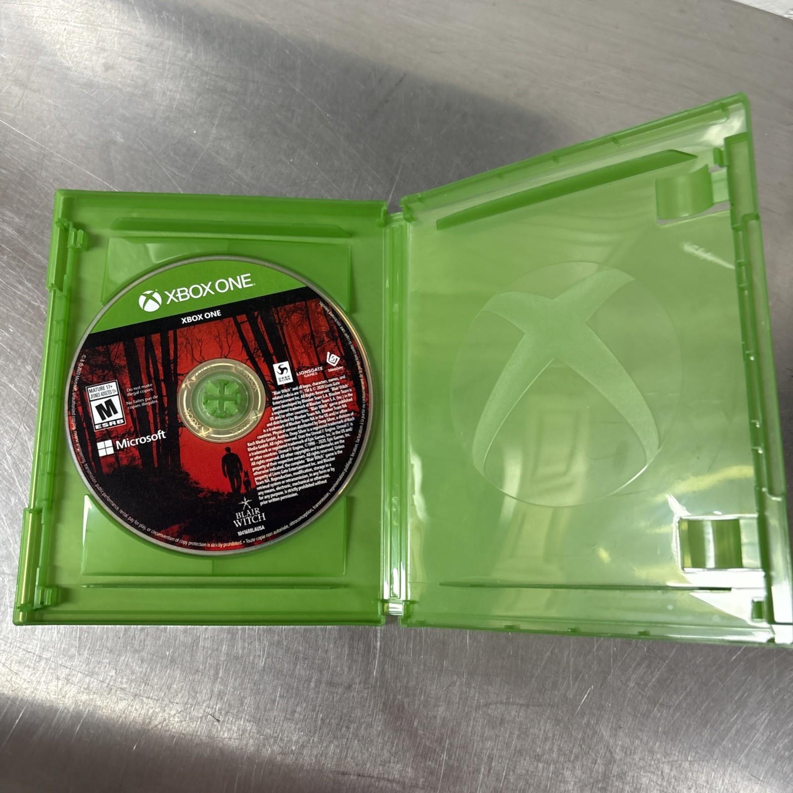 Blair Witch – Microsoft Xbox One Tested & Working Horror Game Rare HTF DISC ONLY