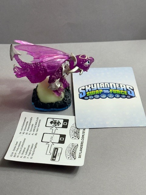Skylanders Swap Force Figure Card Phantom Cynder Activision Series 3 X-Box 360