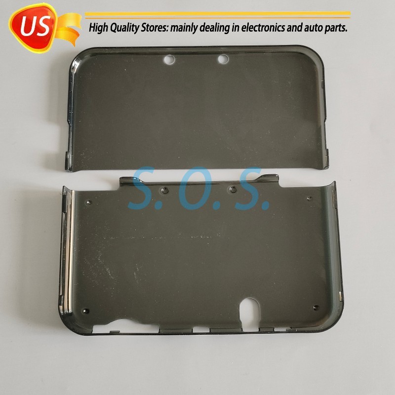 For Nintendo New 3DS XL 3DS LL Protective Top & Bottom Case Cover Housing Shell
