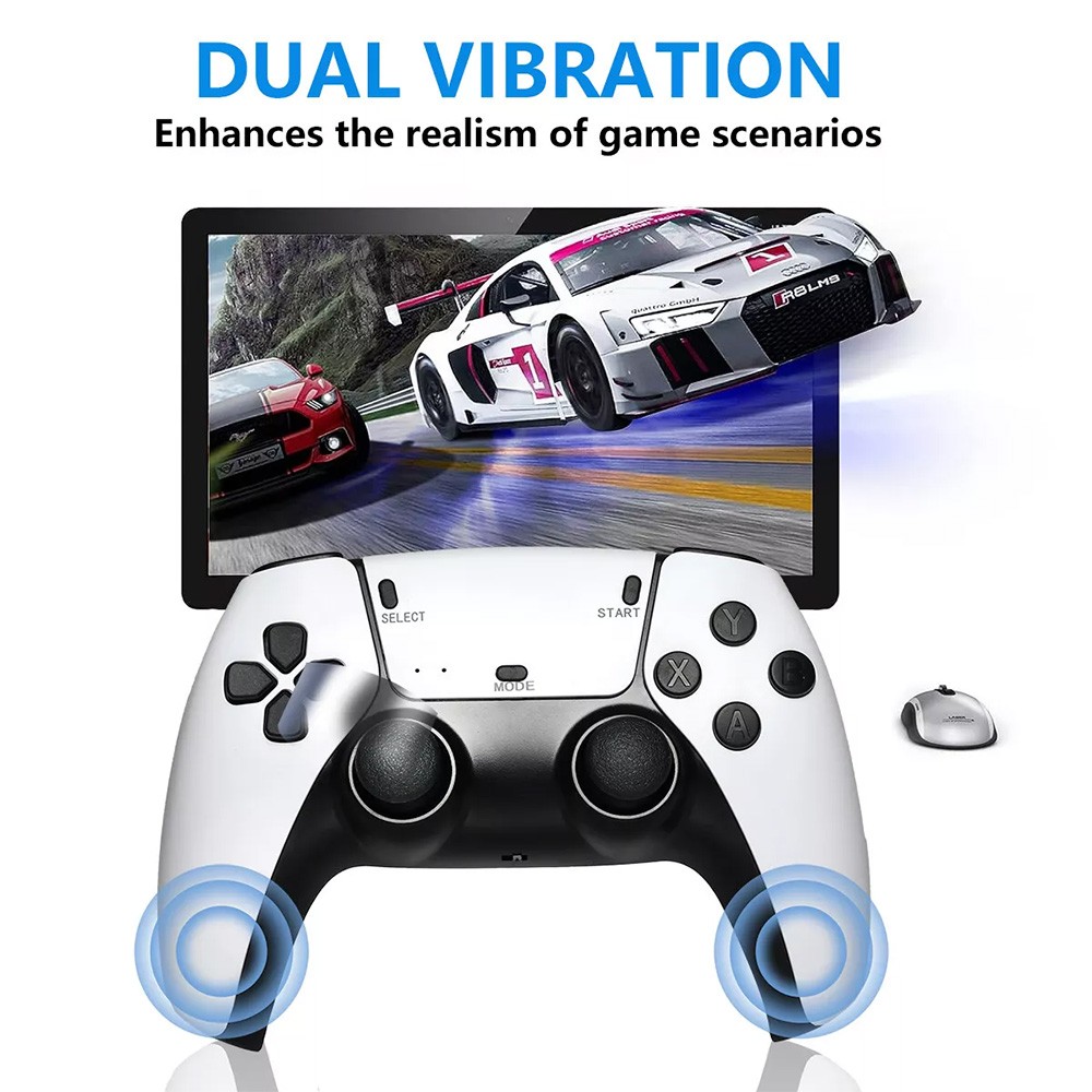 128G HDMI TV Video Game Stick M15 4K Gaming Console Gamepad 2 Pack Controller
