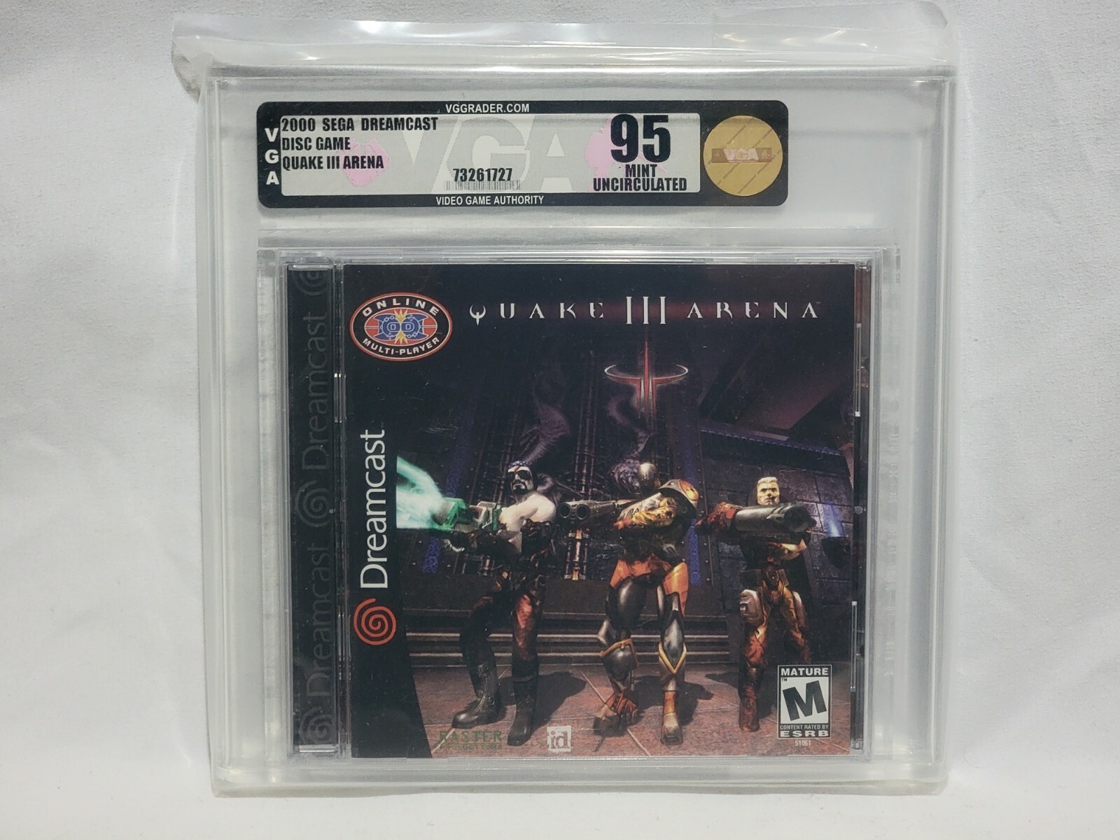 NEW Sega Dreamcast Lot of 5 VGA 95 Mint Uncirculated Games Phantasy Star v2 More