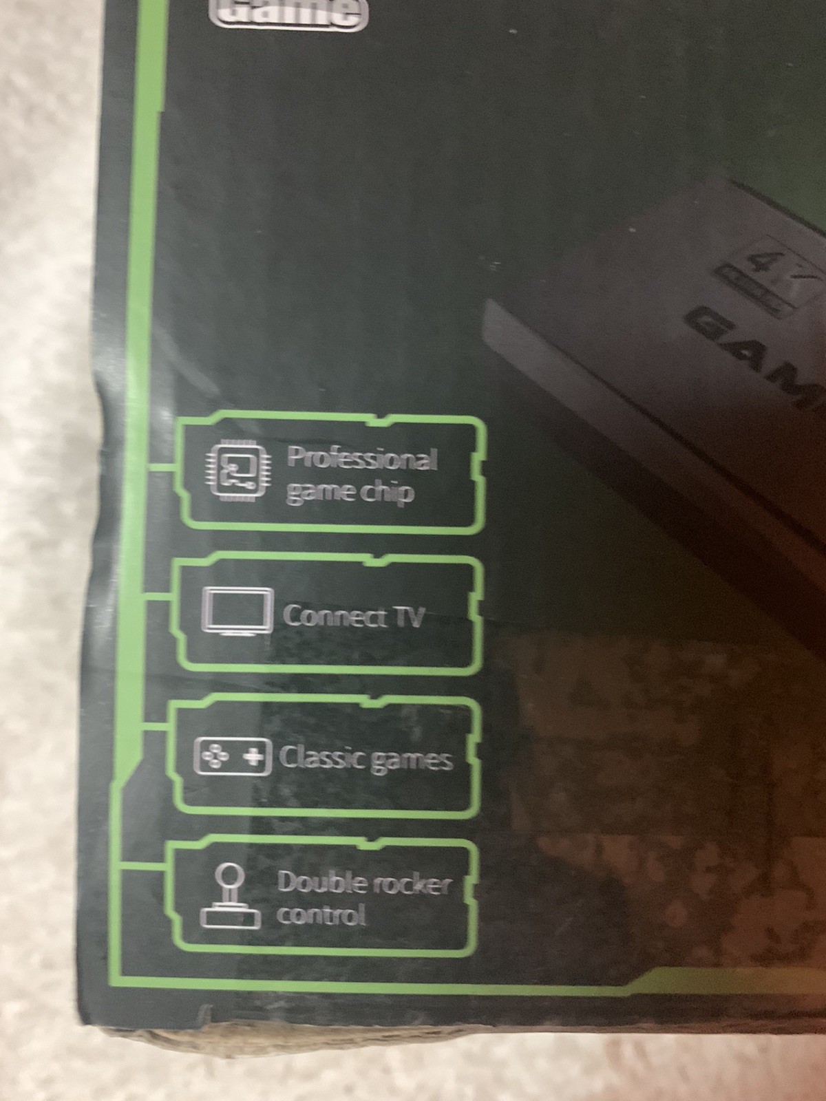 4K Game Stick Lite Console w/ 2 Wireless Controllers 2.4G HDMI Retro