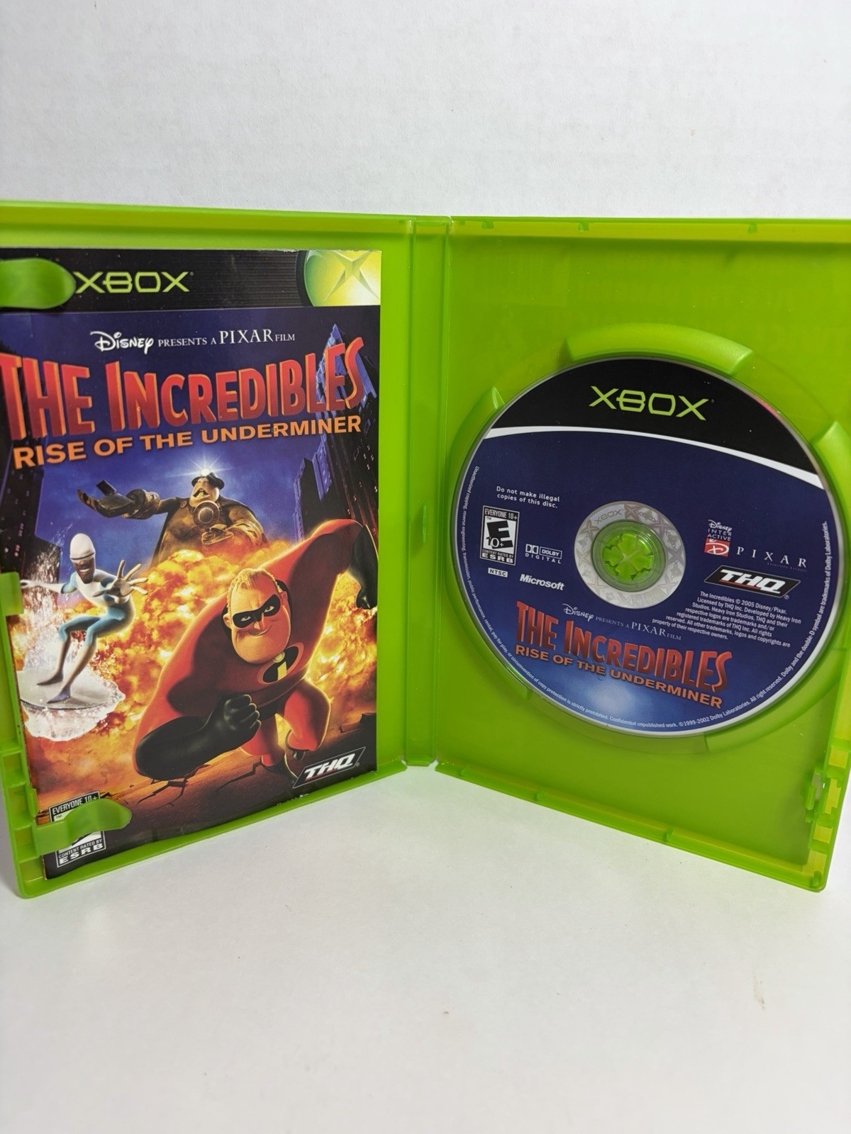 The Incredibles Rise of the Underminer CIB Complete 2005 – Great Disk – Tested