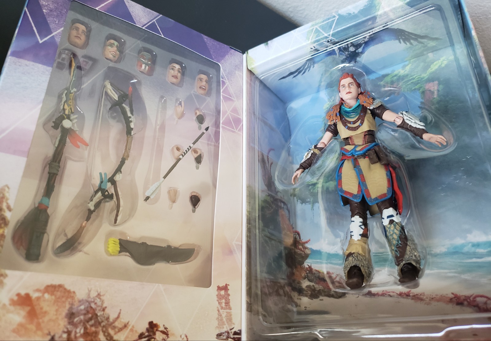 Spinmaster Playstation Kratos & Aloy Action Figure Bundle