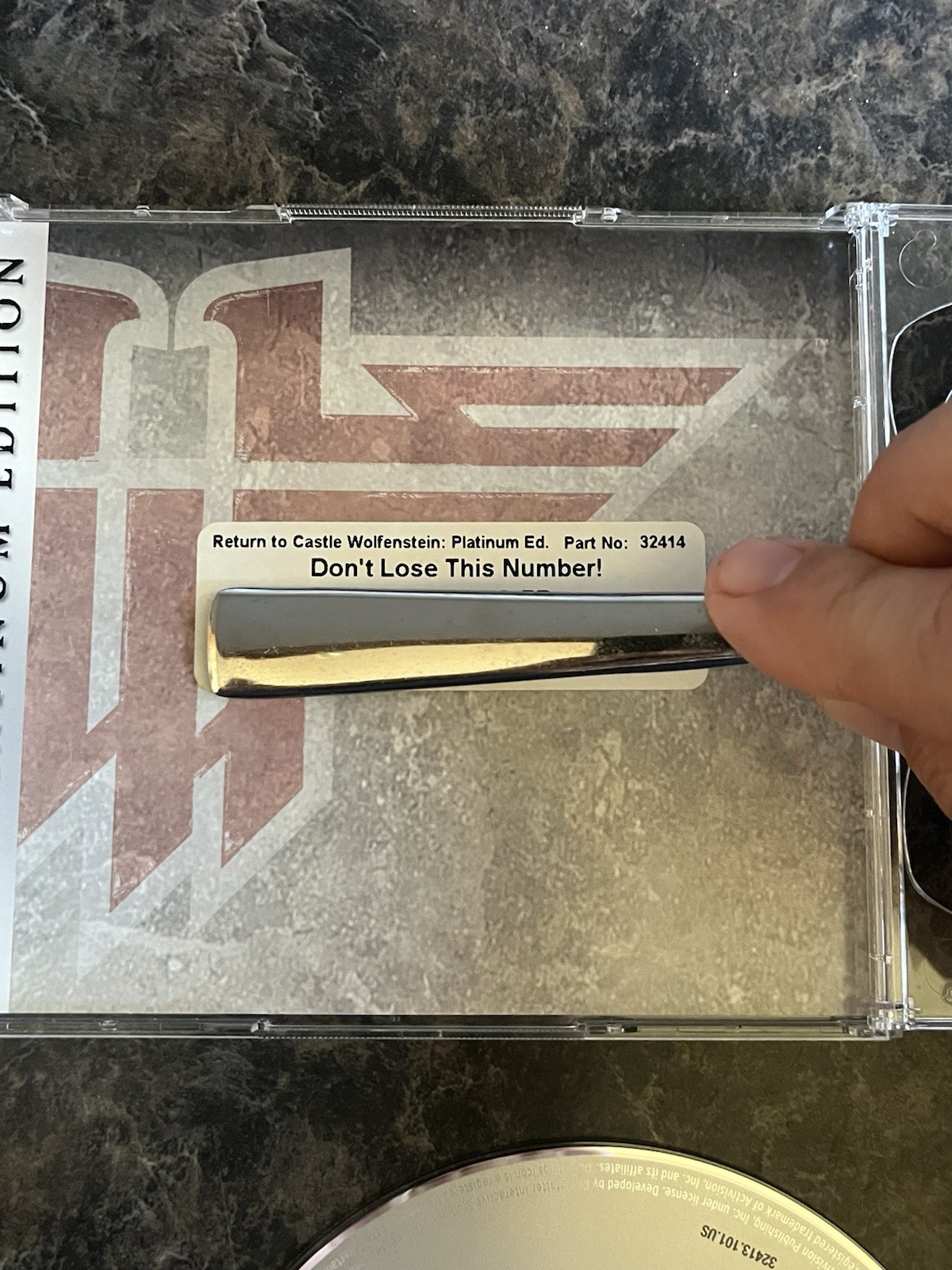 Untested Return To Castle Wolfenstein Platinum Edition W/ Enemy Territory Win PC