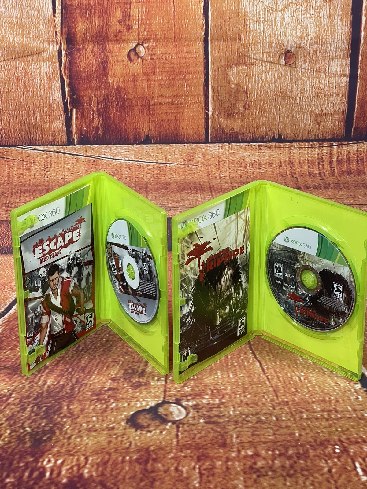 Xbox 360 Dead Island: Riptide & Escape Dead Island Lot Of 2 CIB TESTED