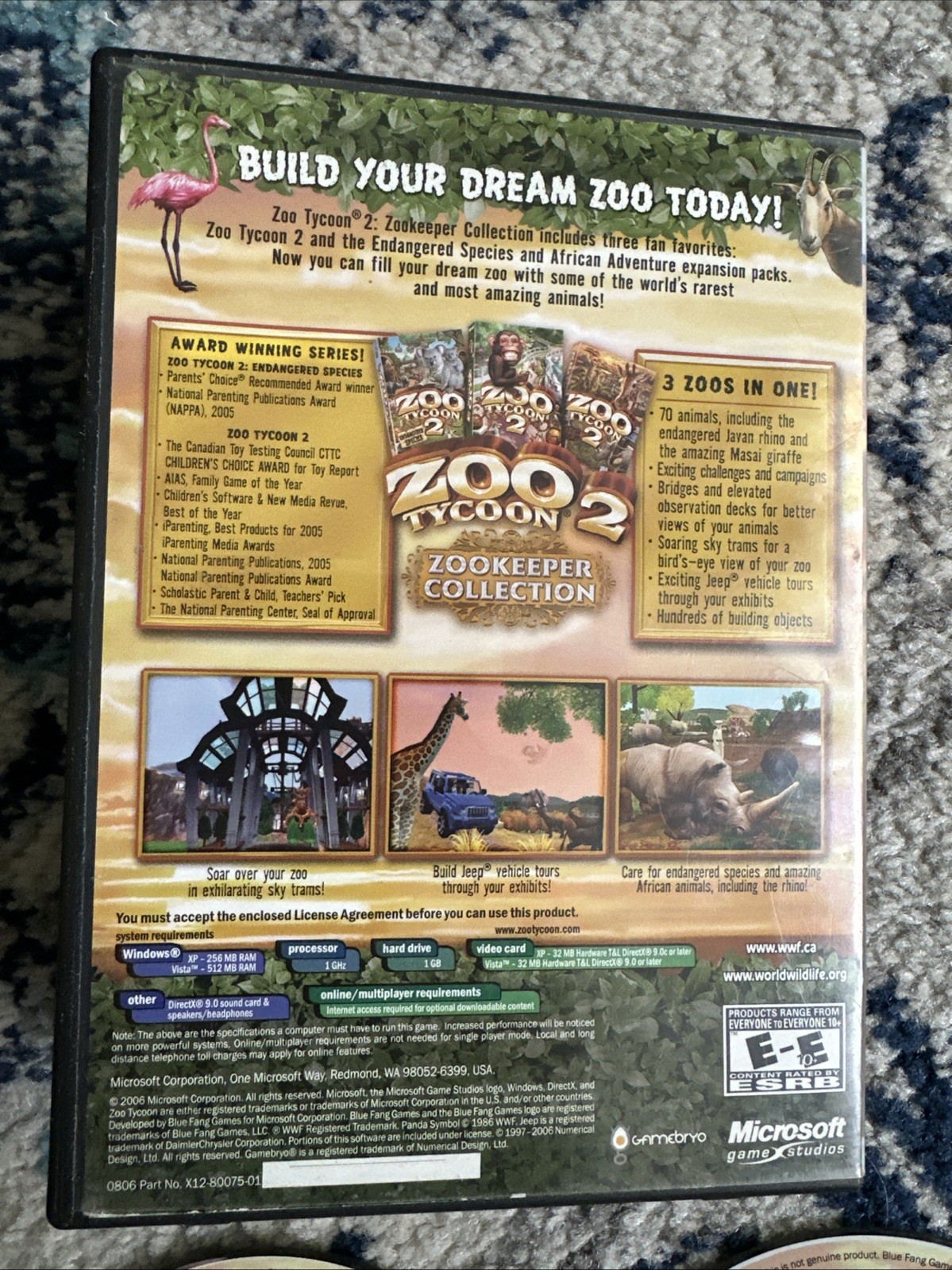 Zoo Tycoon 2: Zookeeper Collection (PC, 2006)