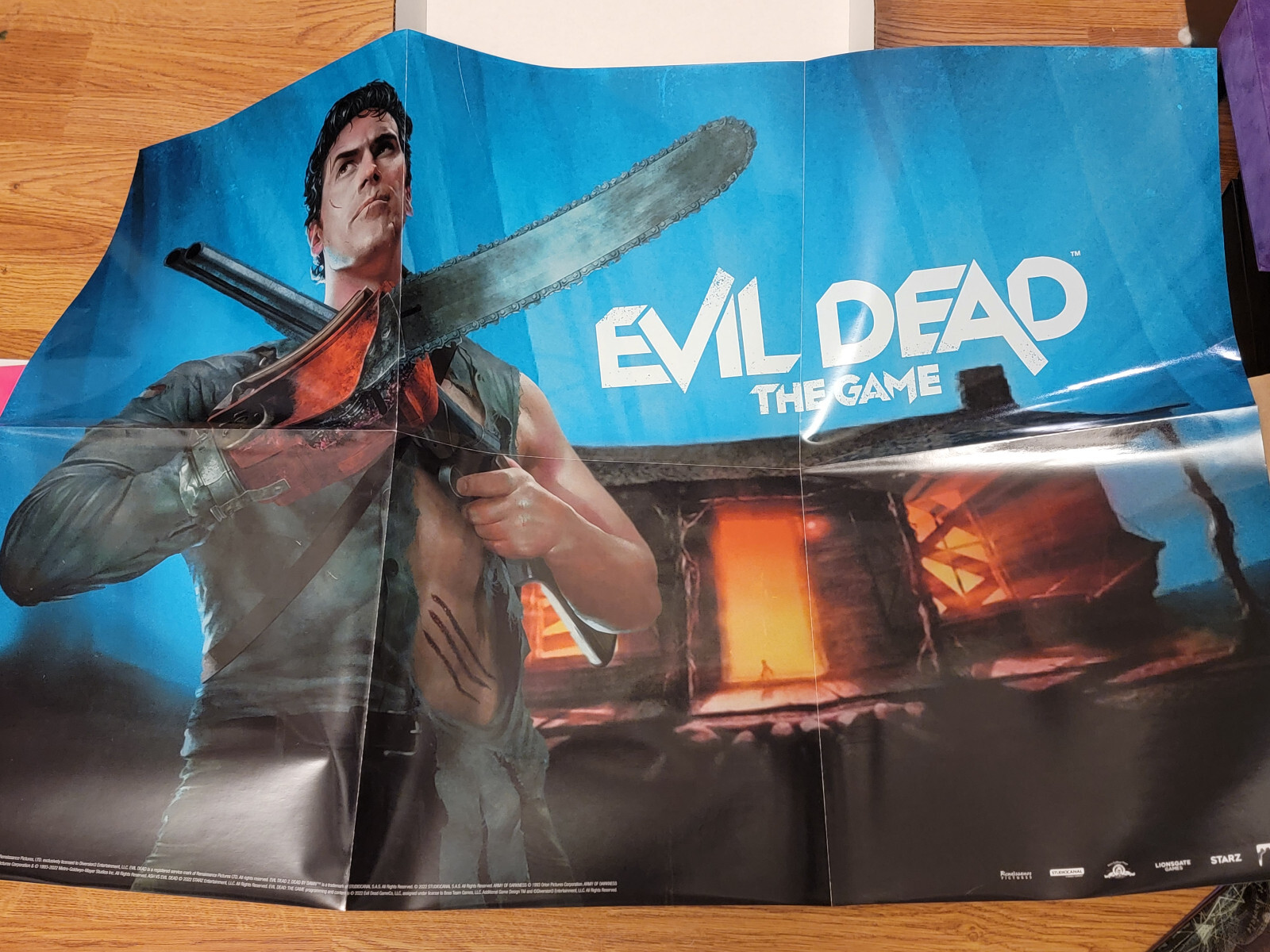 Evil Dead: The Game Collectors Edition PS4 with Medium Shirt, Vinyl Soundtrack,
